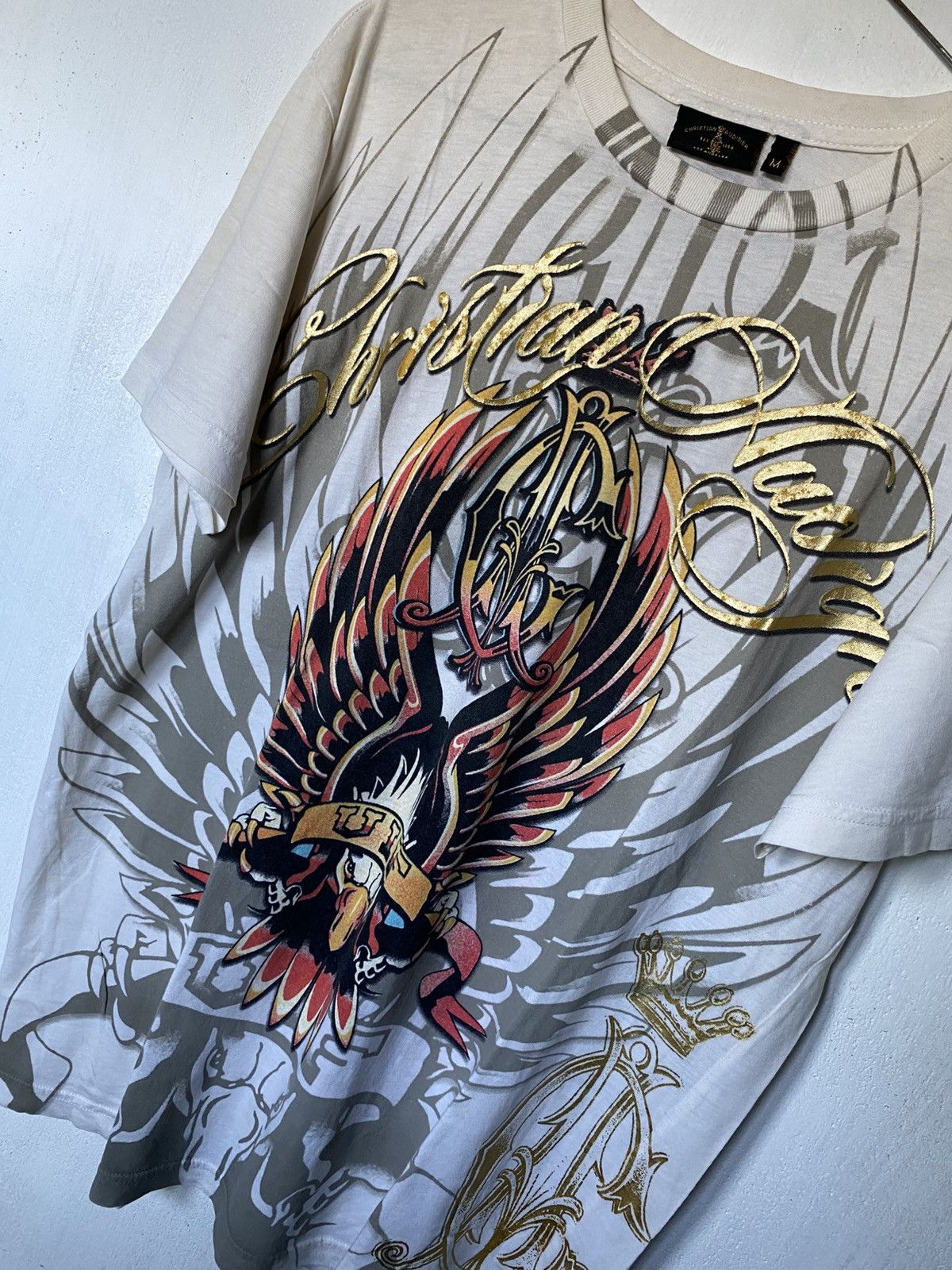 Christian Audigier × Ed Hardy × If Six Was Nine Christian Audigier Tshirt Size US M / EU 48-50 / 2 - 3 Thumbnail