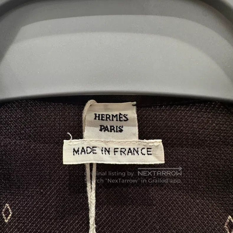 Hermes Hermes 24FW All-Over Printed Pattern Single Breasted Long Size XXS / US 00 / IT 34 - 3 Thumbnail