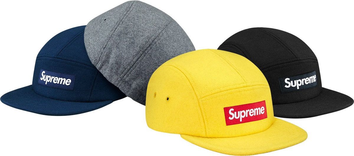 Supreme MINT: F/W 2014 Supreme Fitted Wool Camp Cap "HT Grey" Sz M/L Size ONE SIZE - 10 Thumbnail