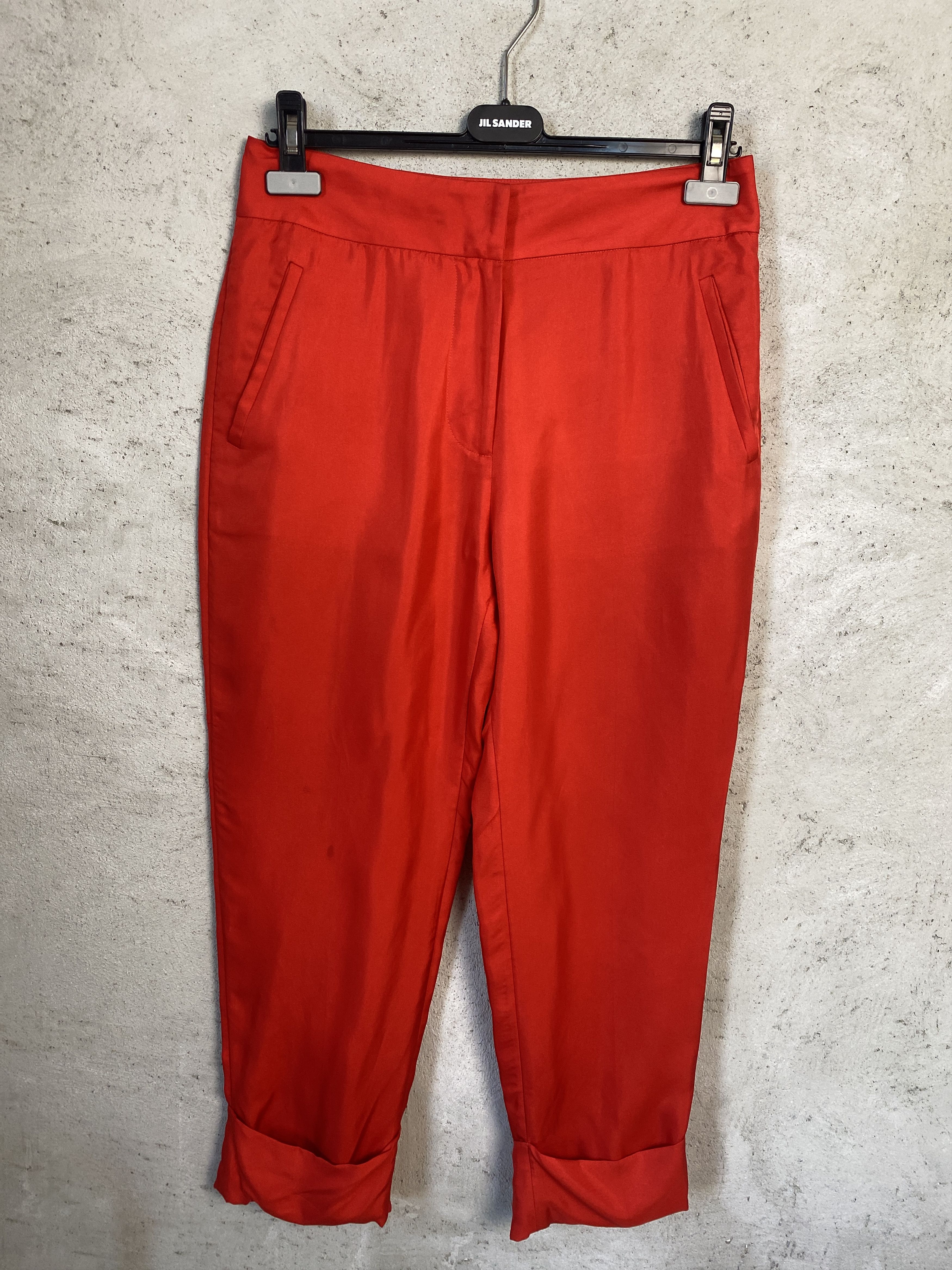 Acne Studios Acne Studios Savoire SI TW S14 silk pant trousers Size 26" / US 2 / IT 38 - 1 Thumbnail