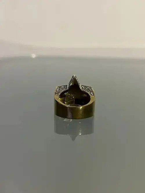 Other Rhinestone Star Ring (gold) Size ONE SIZE - 3 Thumbnail