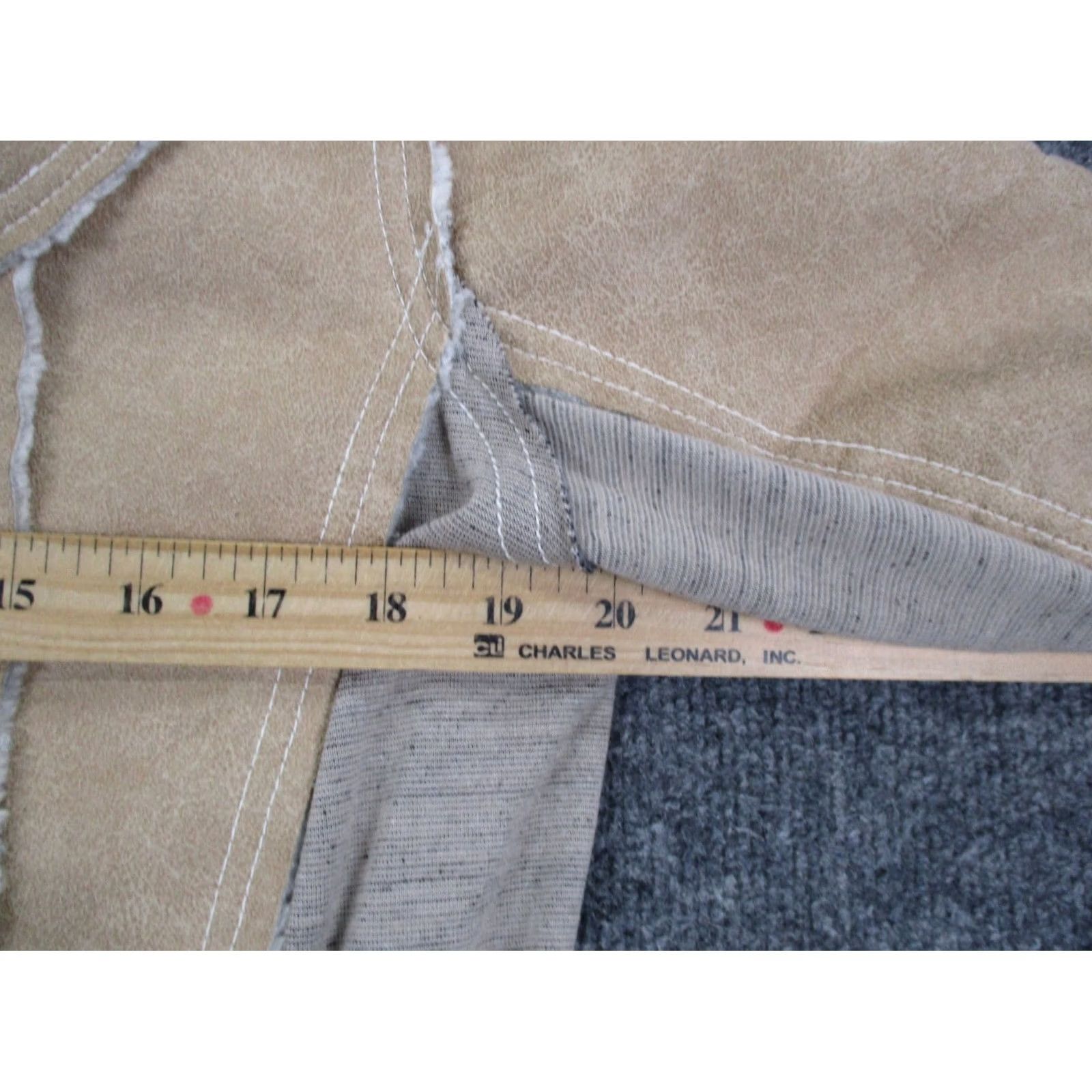 Vintage Kuhl Jacket Womens L Beige Wool Blend Fleece Hooded Outdoors Hiking Camping Jacket Size L / US 10 / IT 46 - 5 Thumbnail