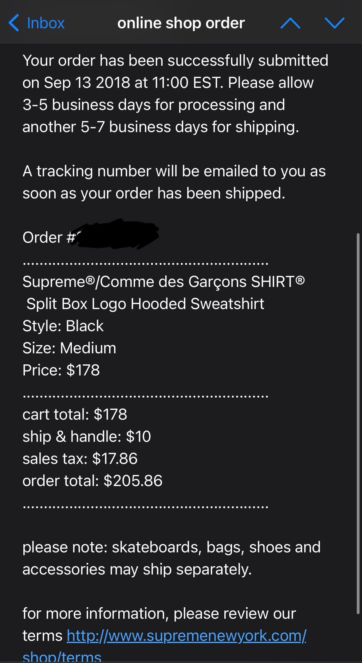 Comme des Garcons × Supreme Comme des Garcons × Supreme Split Box Logo Hoodie Size US M / EU 48-50 / 2 - 8 Thumbnail