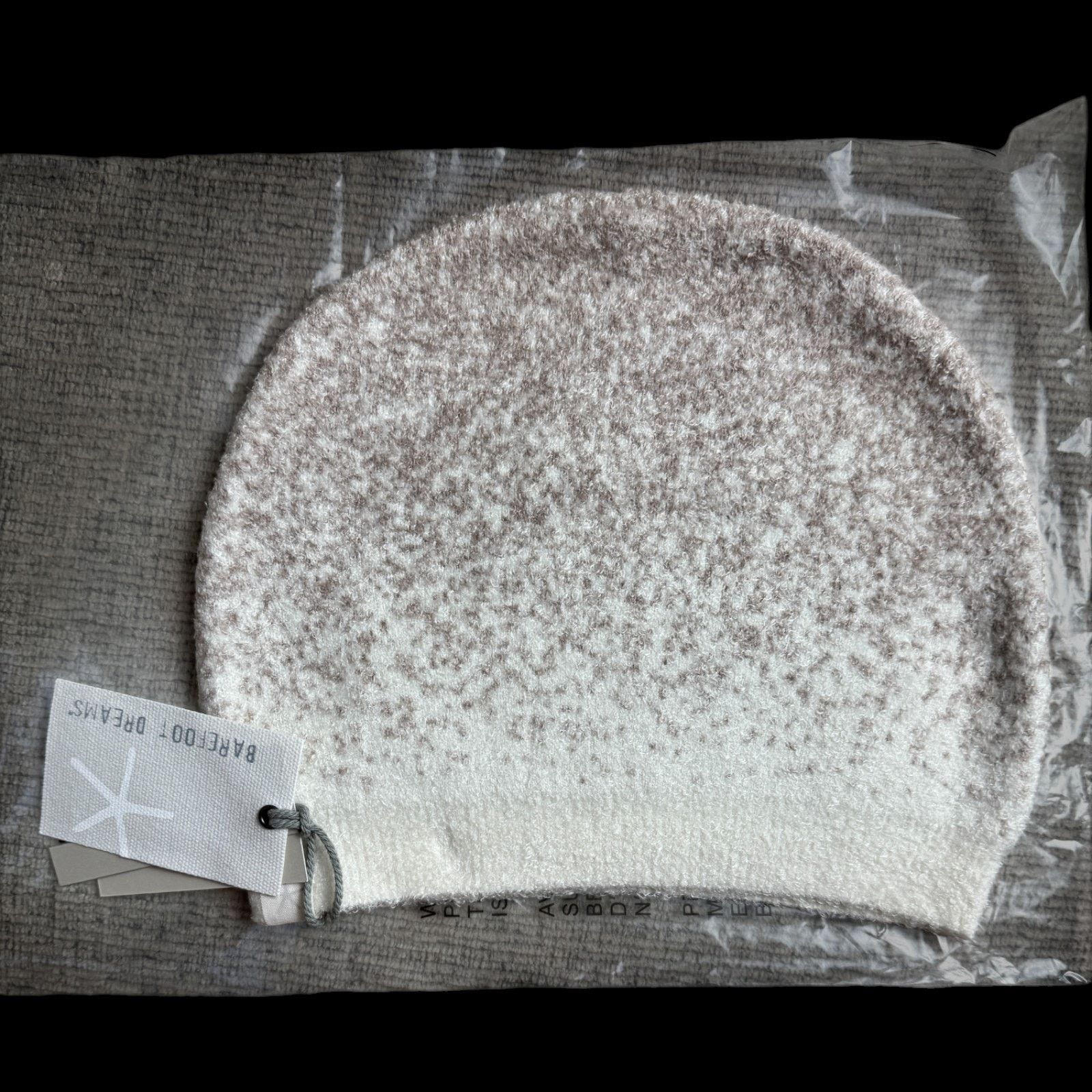 Other Barefoot Dreams Cozy Chic Lite Confetti Beanie Cream-Taupe Size ONE SIZE - 7 Thumbnail