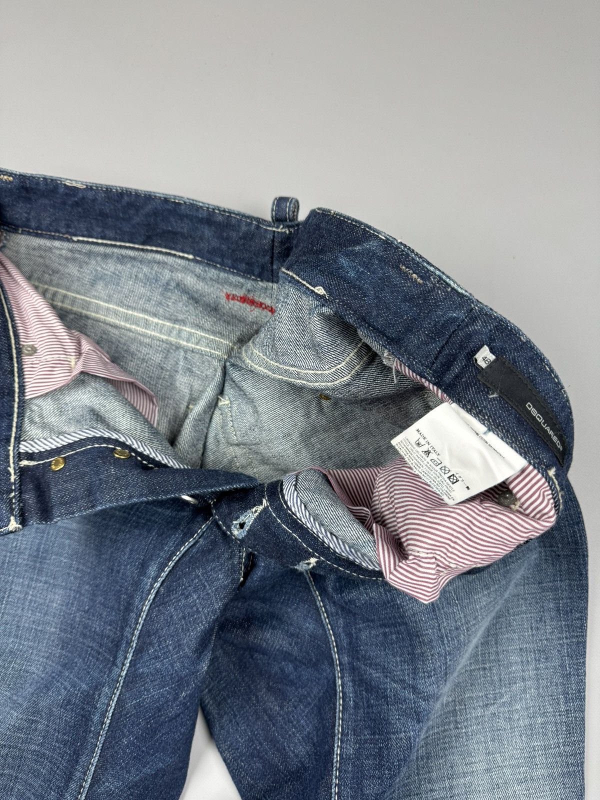 Dsquared2 Dsquared2 distressed blue jeans size 48 made in italy Size US 32 / EU 48 - 12 Thumbnail
