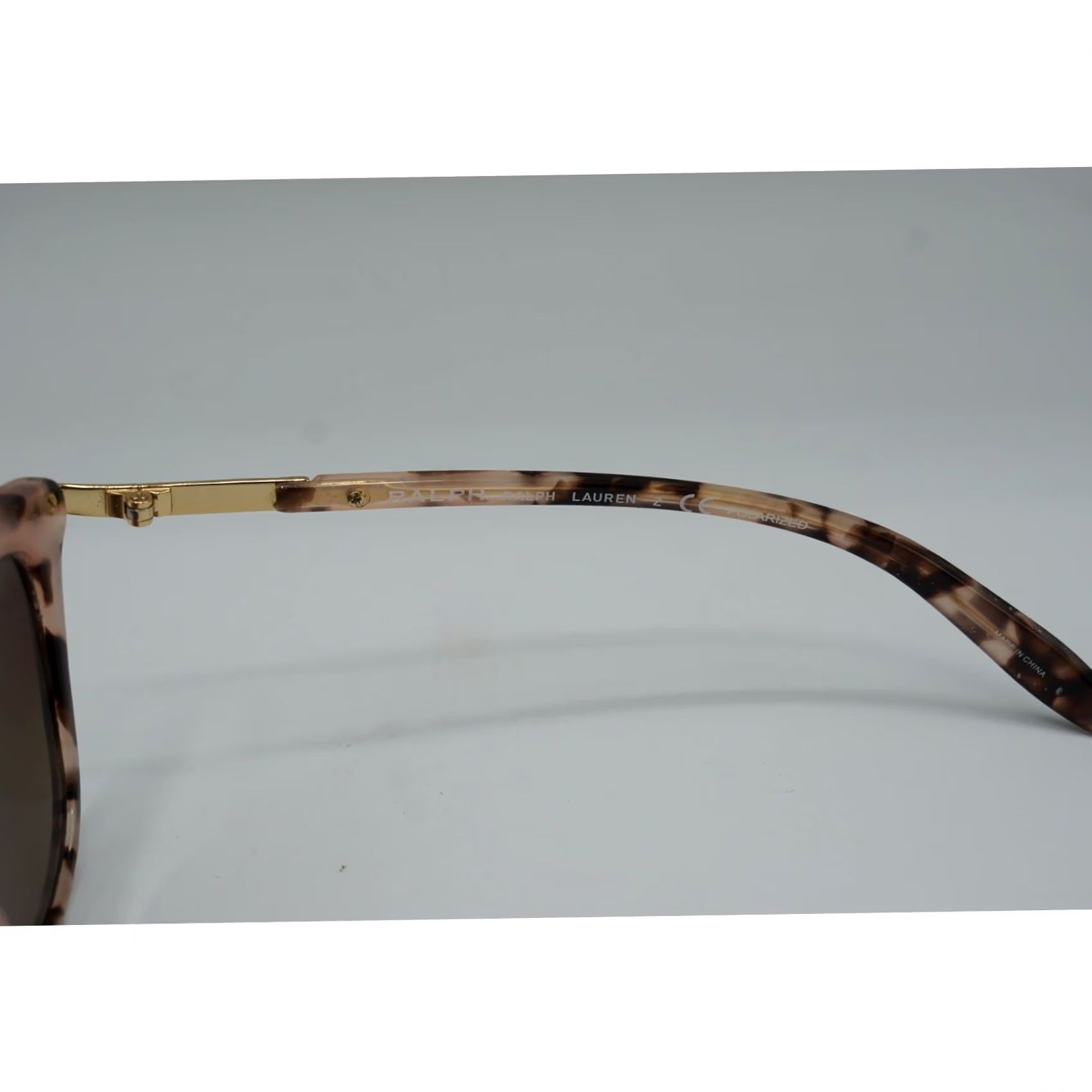 Ralph Lauren Ralph Lauren Sunglasses Women Shiny Pink Tortoise Gold RA5203 1463/T5 Size ONE SIZE - 3 Thumbnail