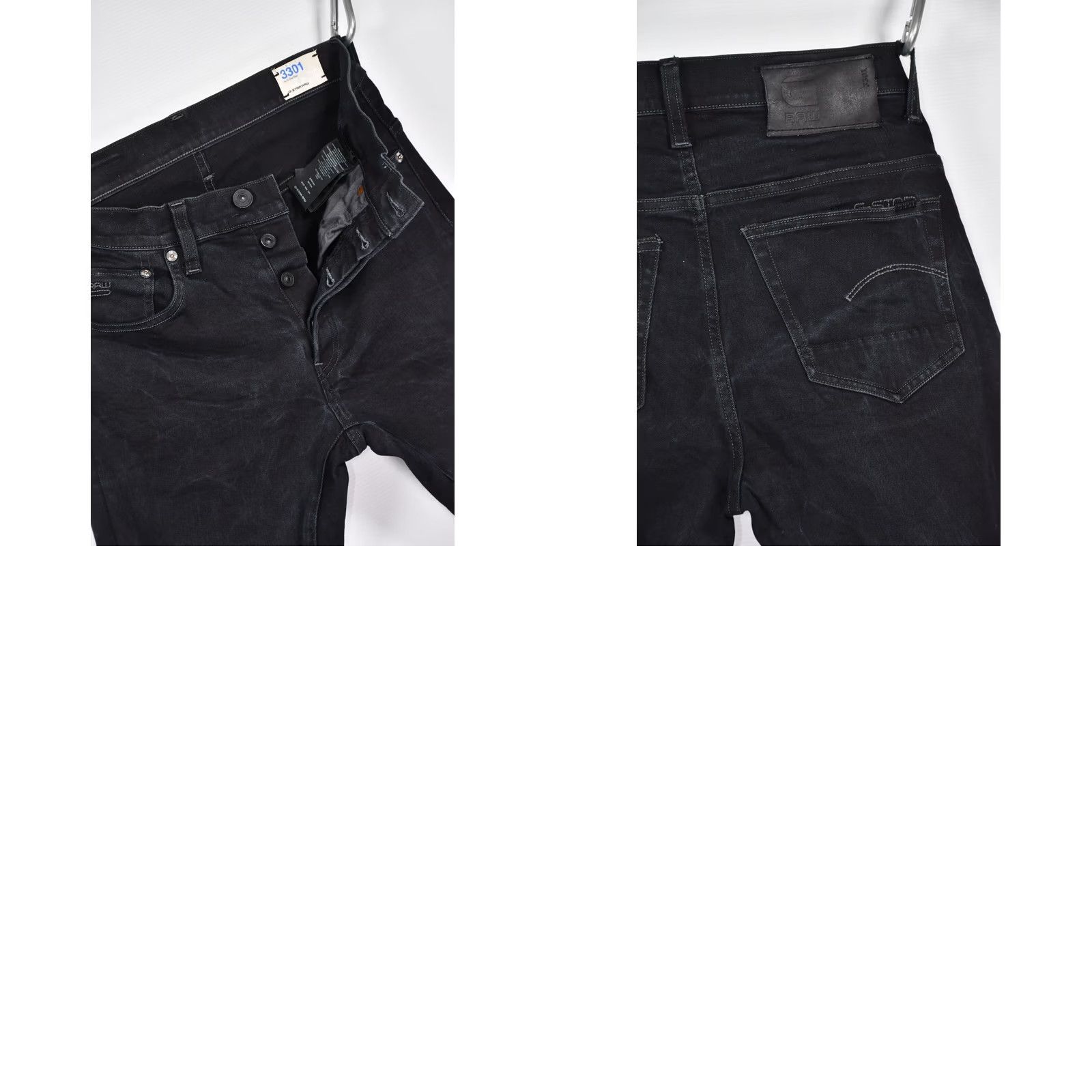 G-Star G-Star Raw 3301 Slim Jeans W32/L34 Mens Shirt? Size US 32 / EU 48 - 8 Thumbnail
