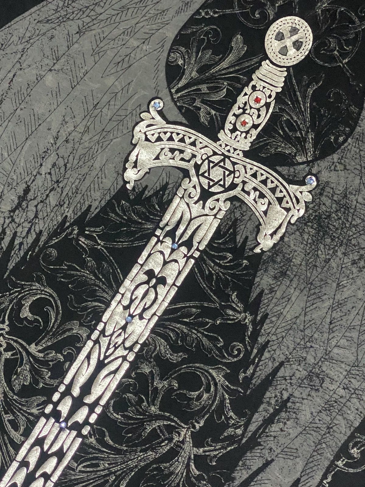 20471120 × Affliction Crumanato LA Brand Art Magic Sword Winger Iconic Power Size US M / EU 48-50 / 2 - 8 Thumbnail