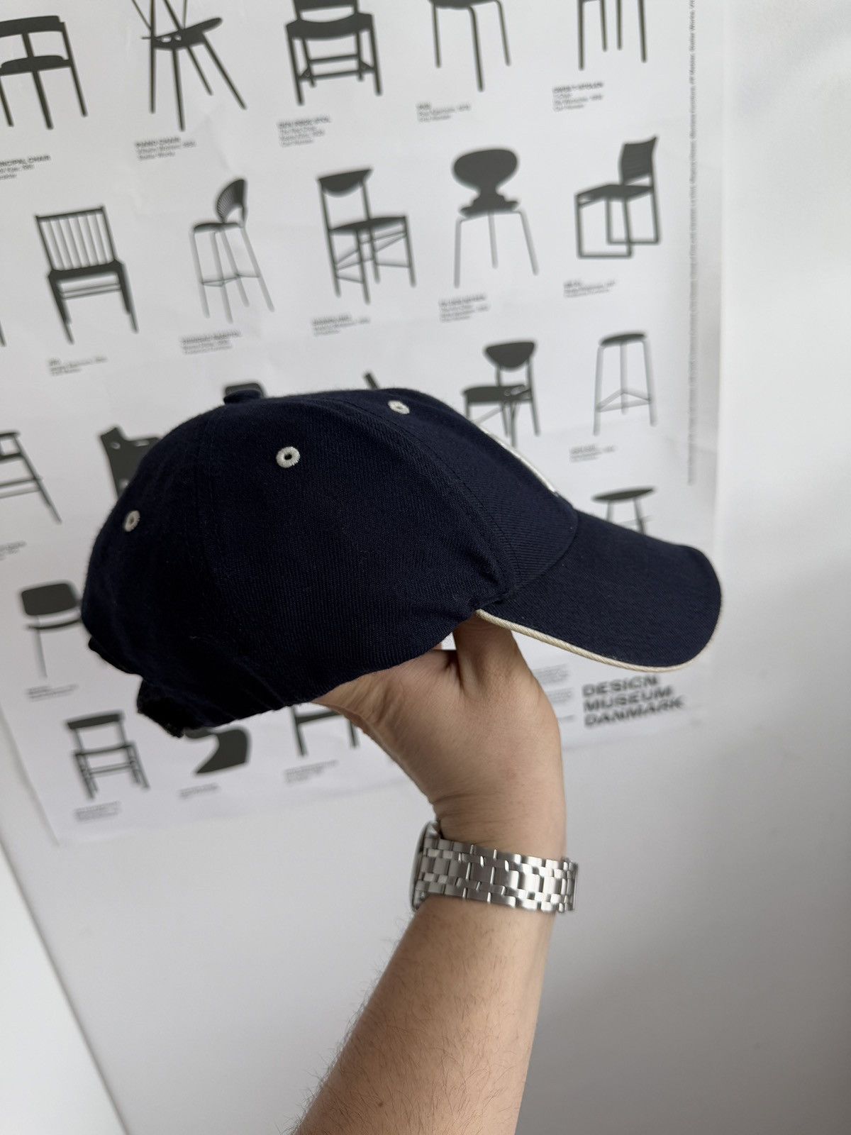 MLB × New York Yankees × Vintage VIntage 90s New York Yankees wool hat cap usa retro MLB y2k Size ONE SIZE - 4 Thumbnail