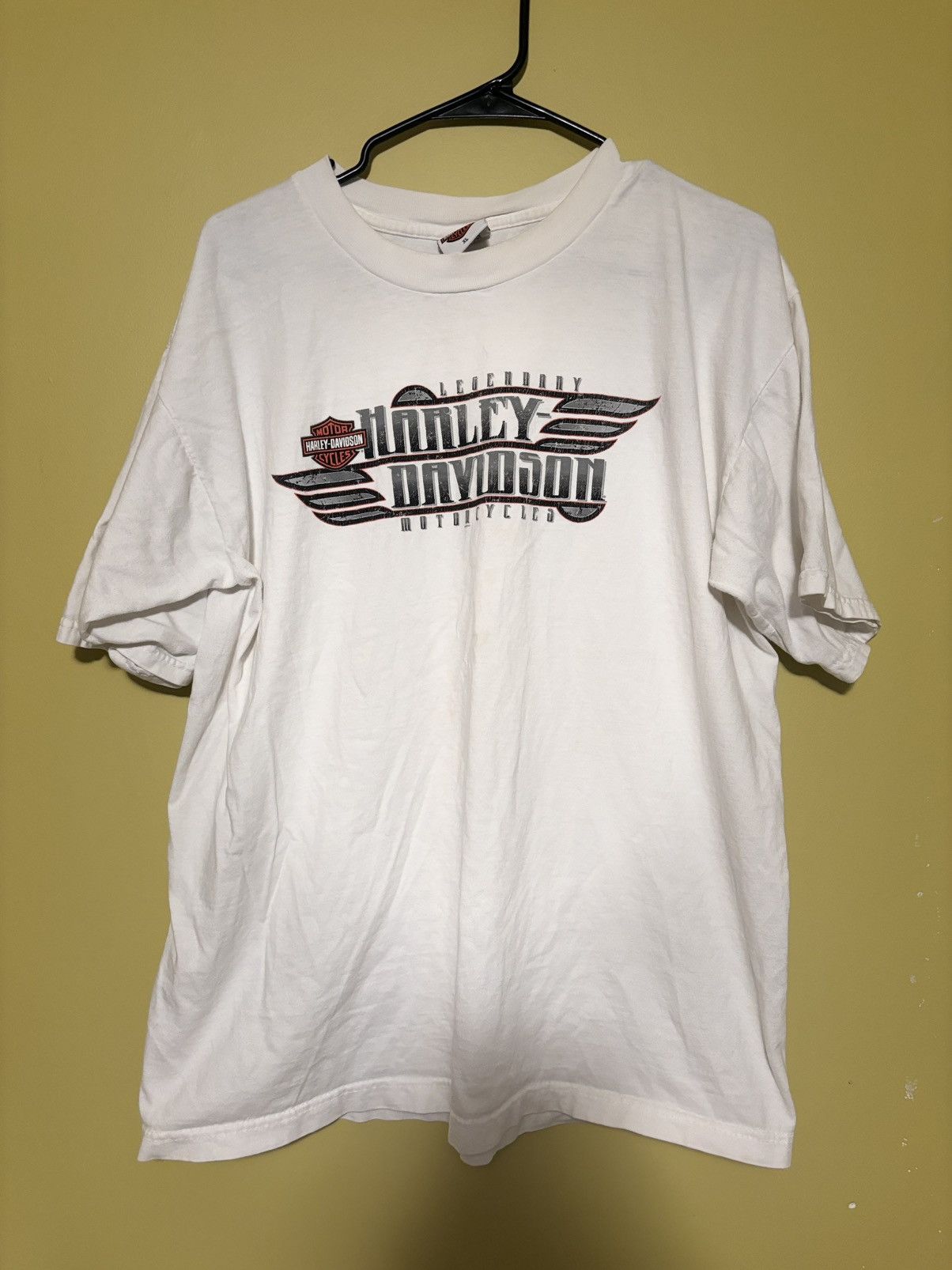 Harley Davidson Vintage 2005 Harley Davidson White T-Shirt Men's XL Size US XL / EU 56 / 4 - 1 Thumbnail