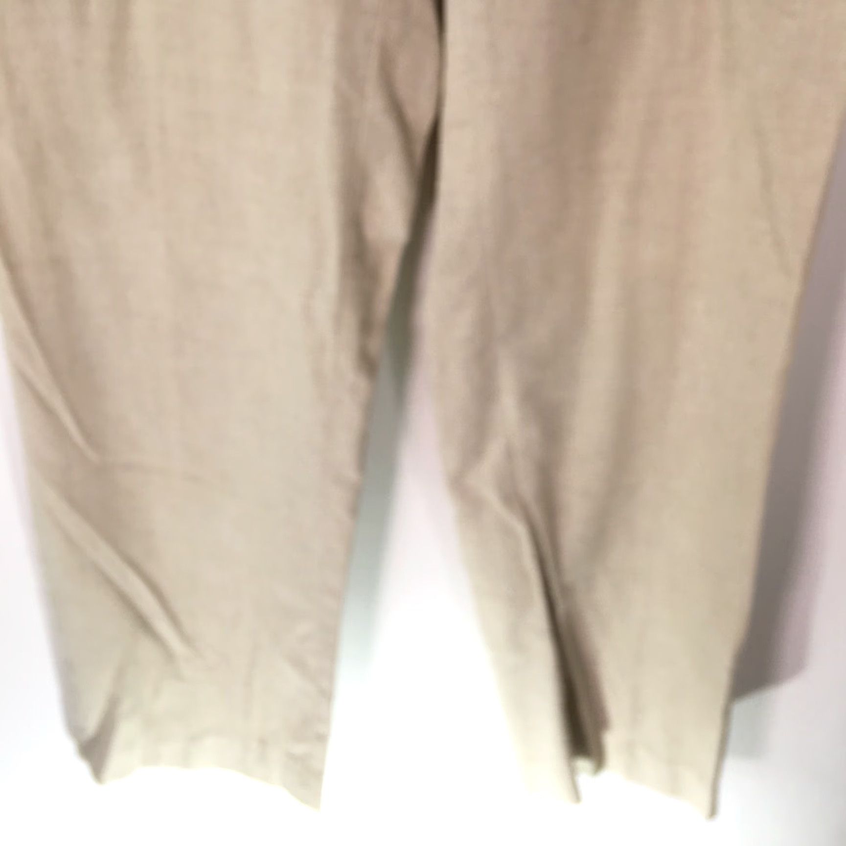 Vintage VINTAGE Andhurst Mens Casual Regular Pleated Beige Straight Dress pants 34X33 Size US 34 / EU 50 - 5 Thumbnail