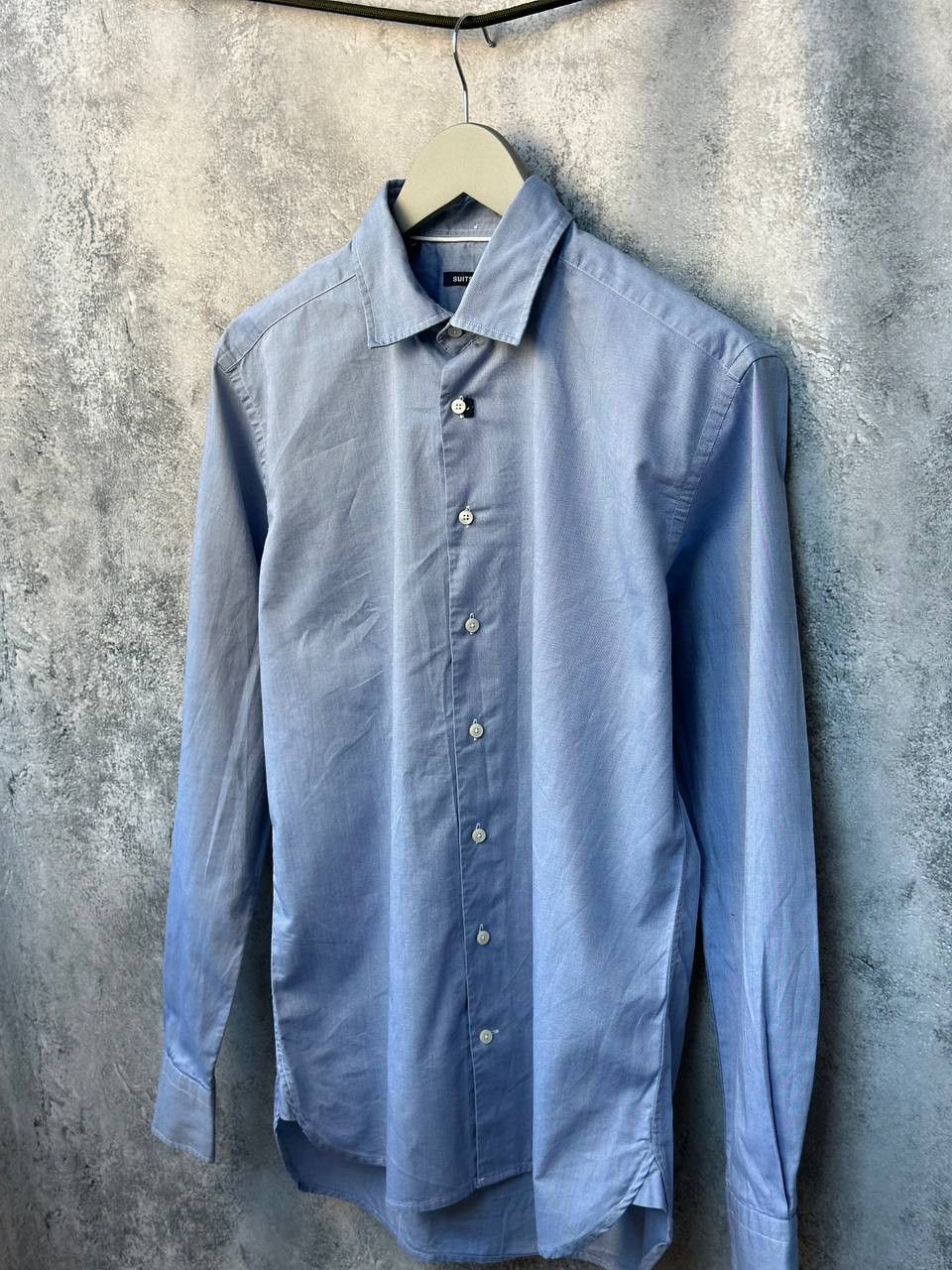 Suitsupply Suitsupply Albiate Milano Shirt Button Up Slim Fit Cotton Size US M / EU 48-50 / 2 - 1 Thumbnail