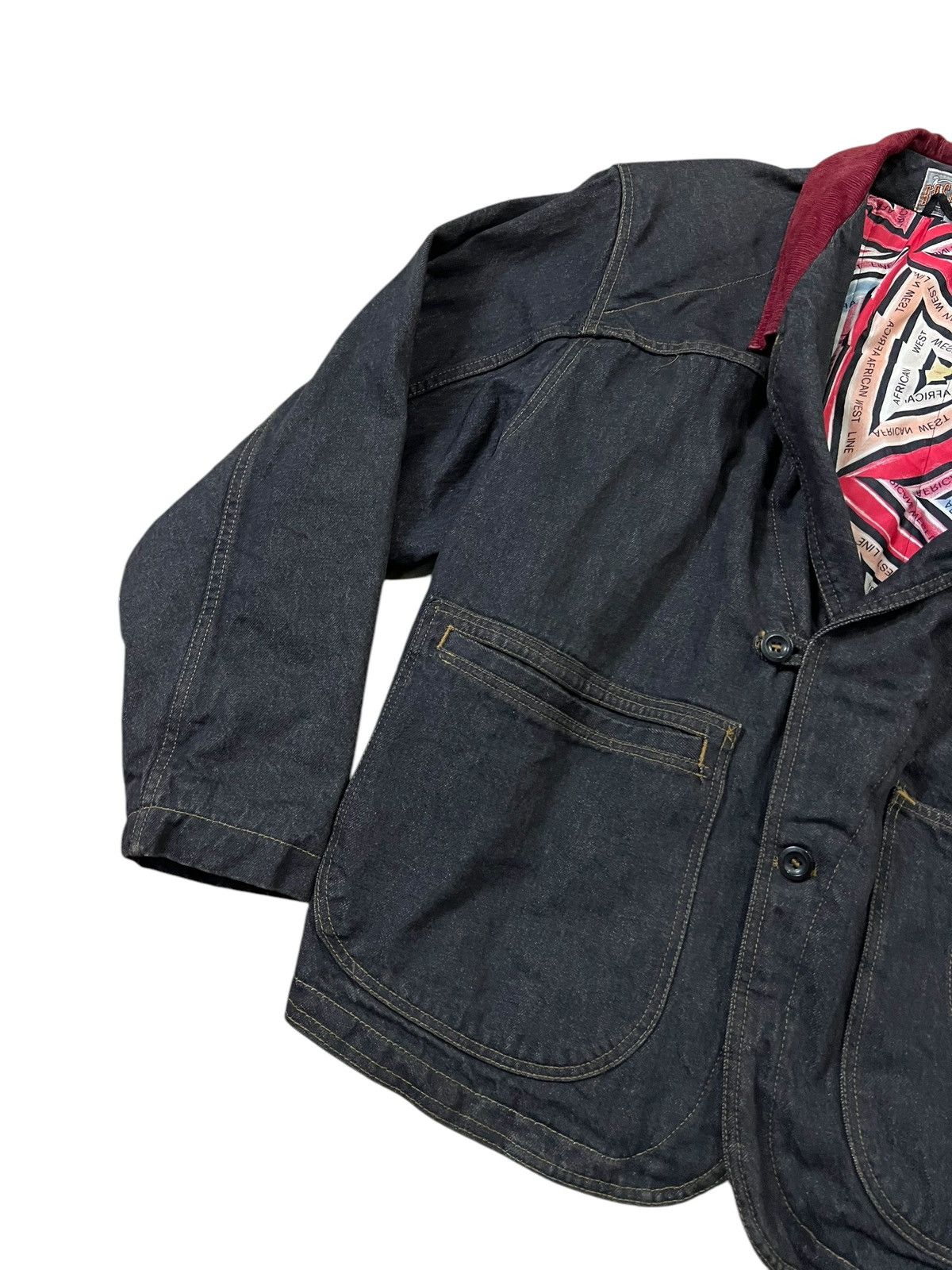 CLOSED × If Six Was Nine × Marithe + Francois Girbaud Rare❗️ 80’s Marithe Francois Girbaud X Closed Denim Jacket Size US M / EU 48-50 / 2 - 4 Thumbnail