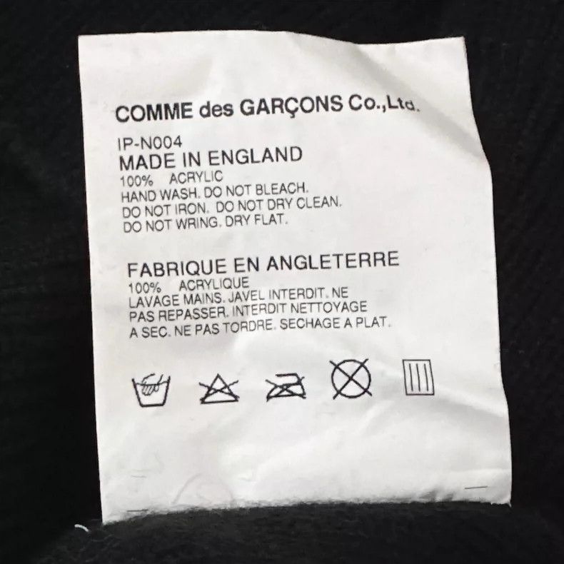 Comme des Garcons Comme Des Garcons Black sweater knitted cardigan Size US S / EU 44-46 / 1 - 5 Thumbnail