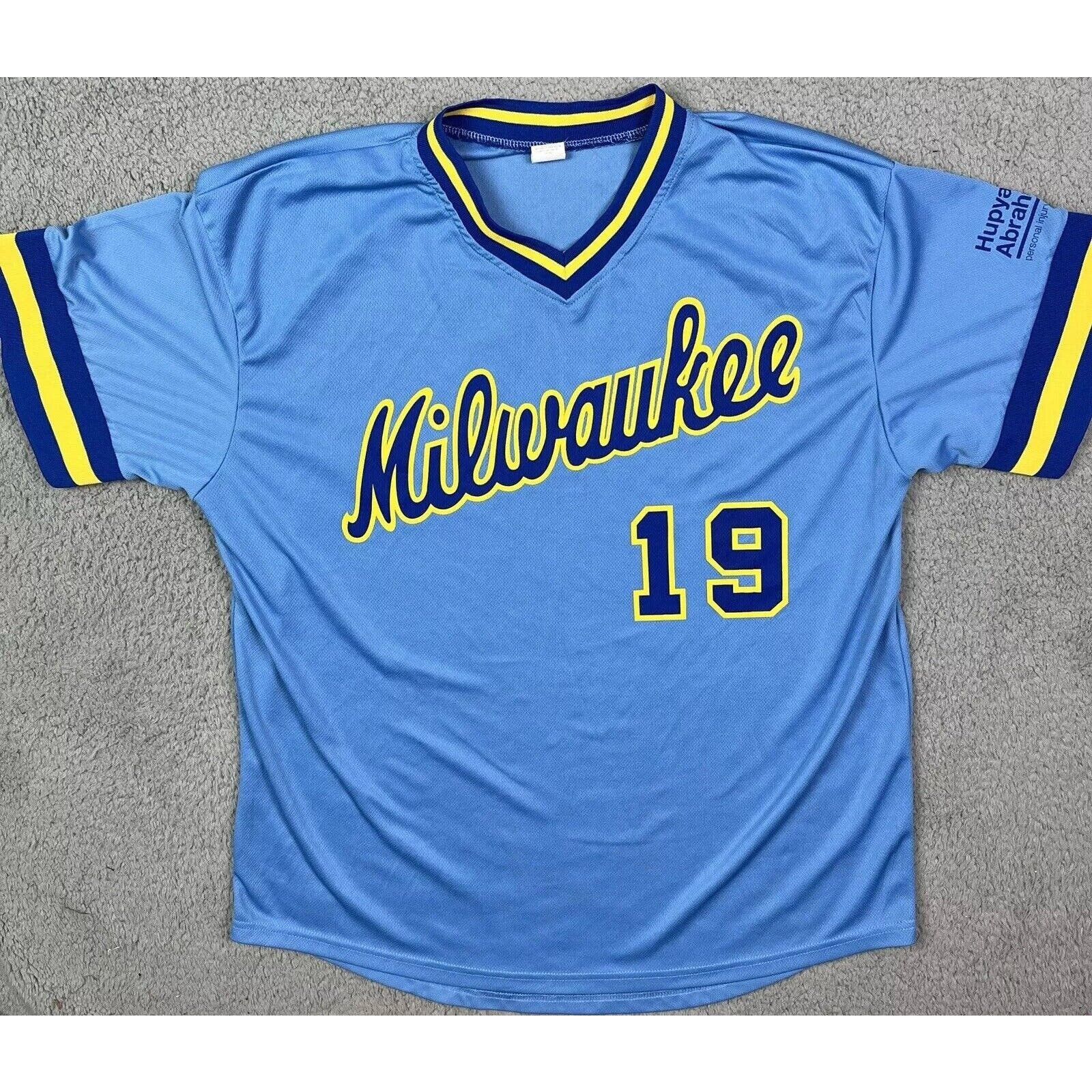 brewers light blue jersey