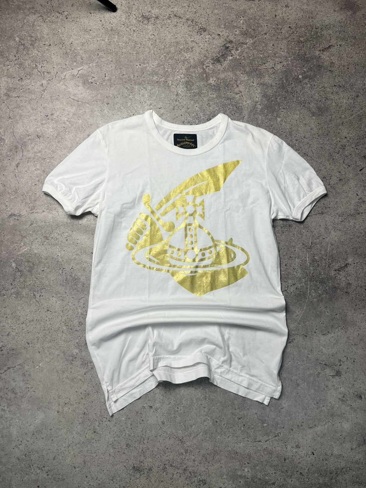 Vivienne Westwood Vivienne Westwood Big Logo Vintage T shirt Luxury Print Size US M / EU 48-50 / 2 - 3 Thumbnail