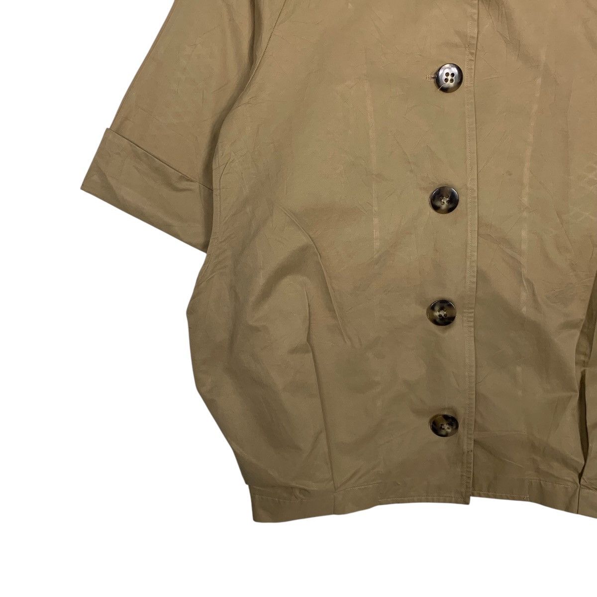 Japanese Brand Japanese Brand Short Sleeve Women Jacket Size M / US 6-8 / IT 42-44 - 3 Thumbnail
