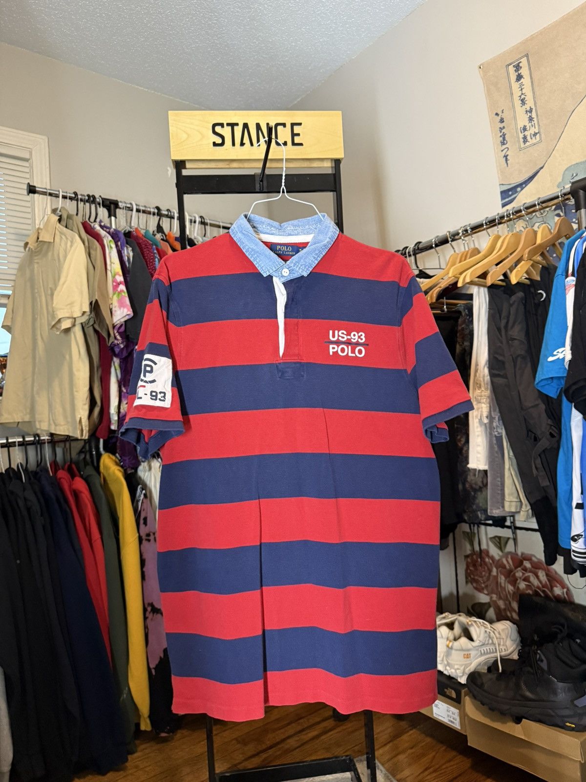 Polo Ralph Lauren RL93 Regatta Nautical Rugby Polo Size US XL / EU 56 / 4 - 1 Thumbnail