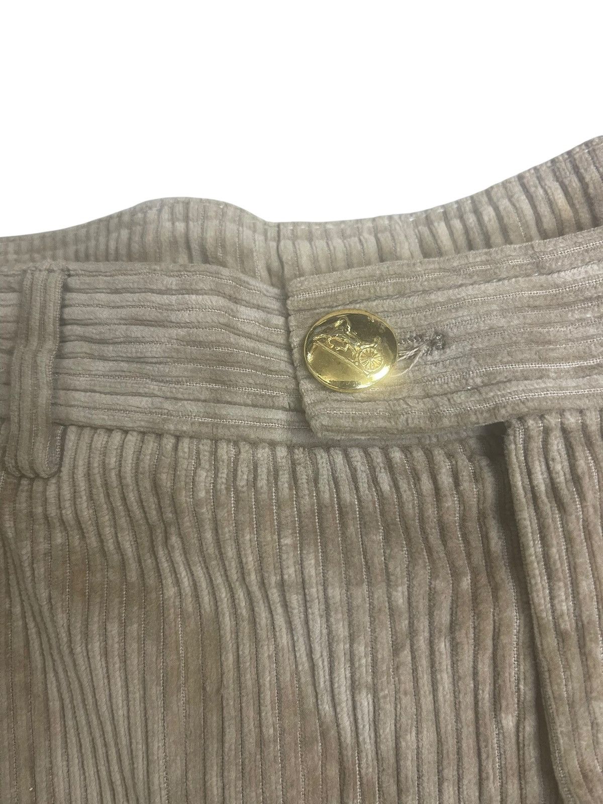 Celine Vintage 80’s Celine Paris Corduroy Pant Size US 33 - 3 Thumbnail