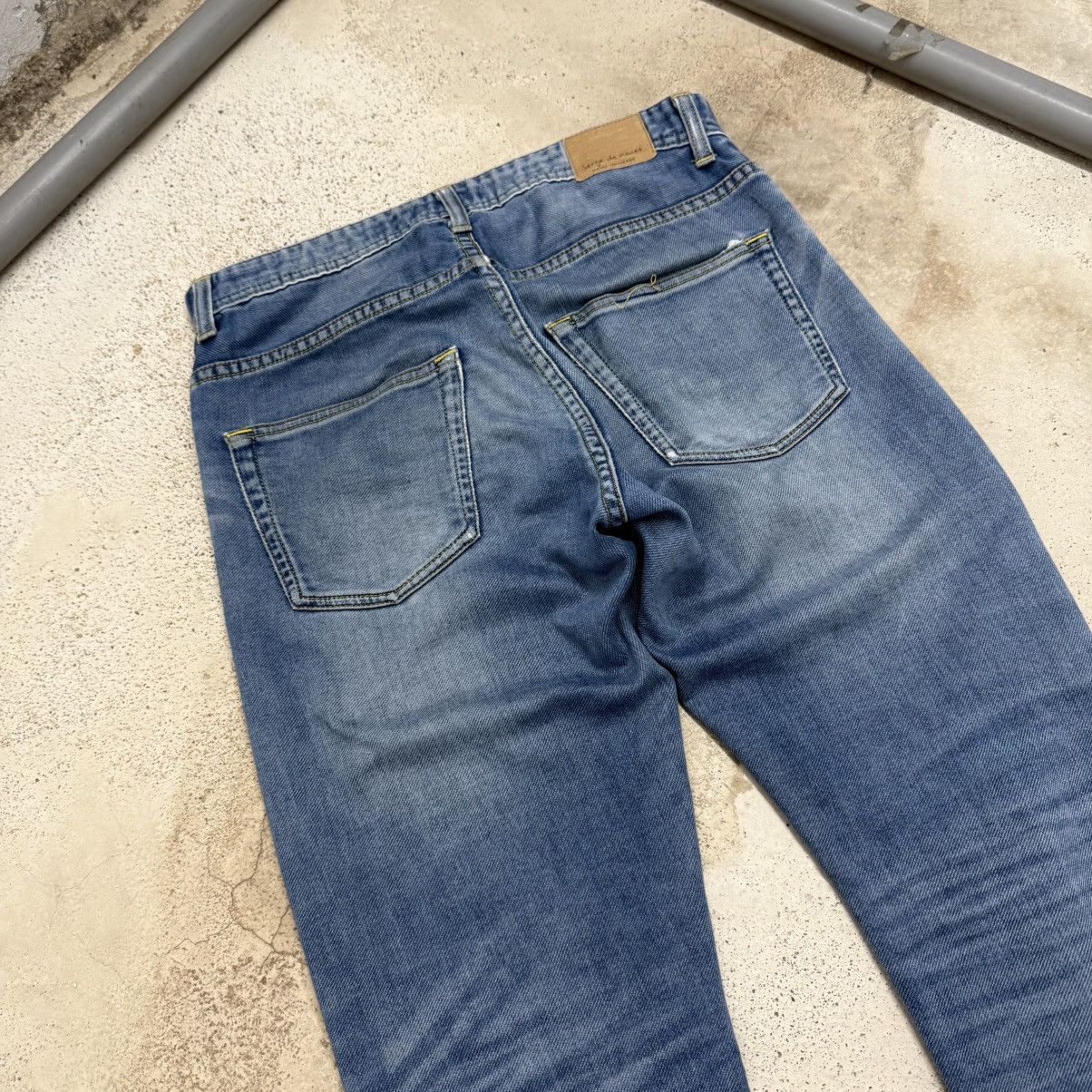 Number (N)ine Nano Universe Tokyo Serge De nimes Slim Stretch Jeans Pants Size US 29 - 10 Thumbnail