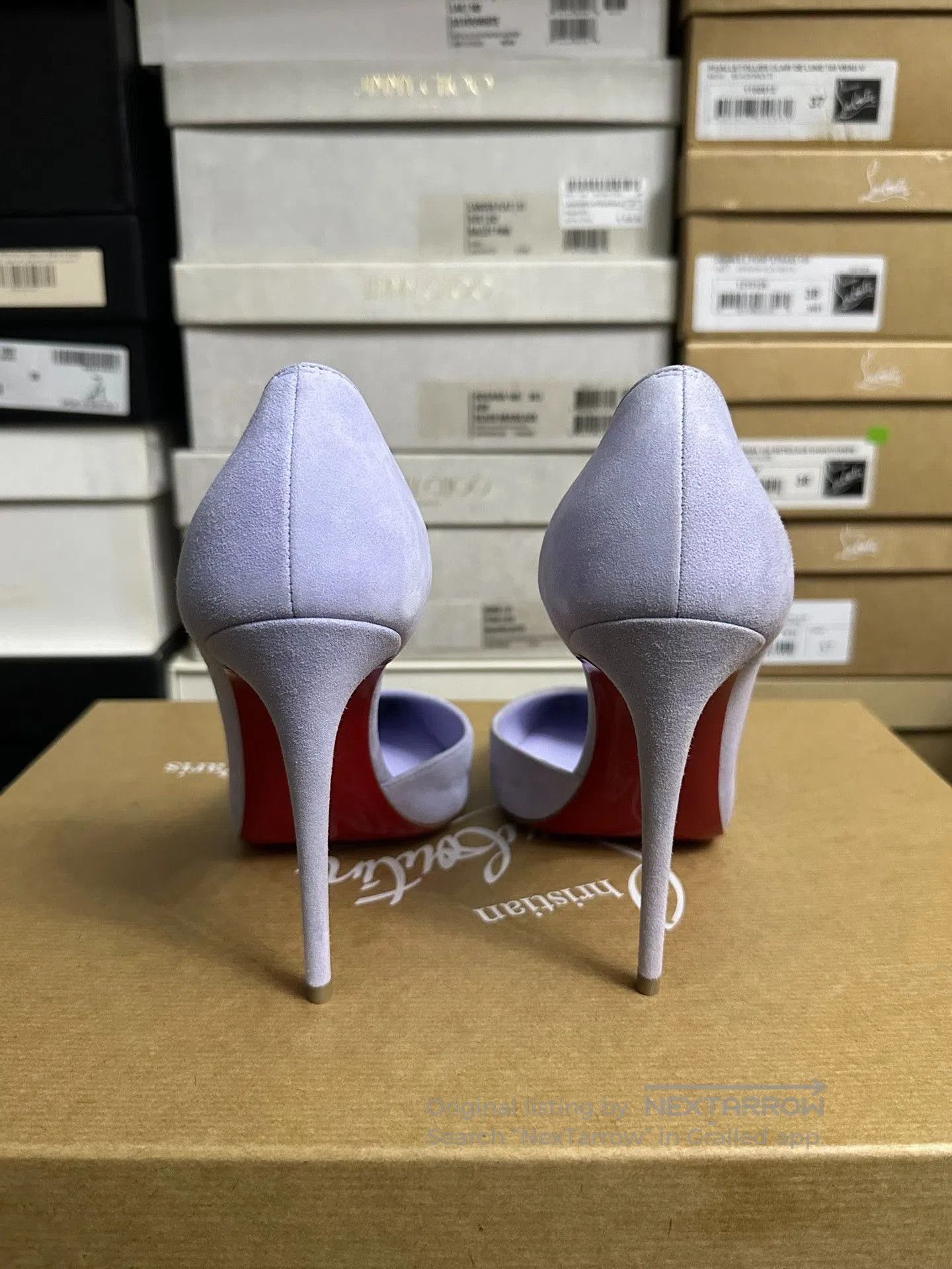 Christian Louboutin Christian Louboutin Iriza 85 Heels. Size US 6 / IT 36 - 4 Thumbnail