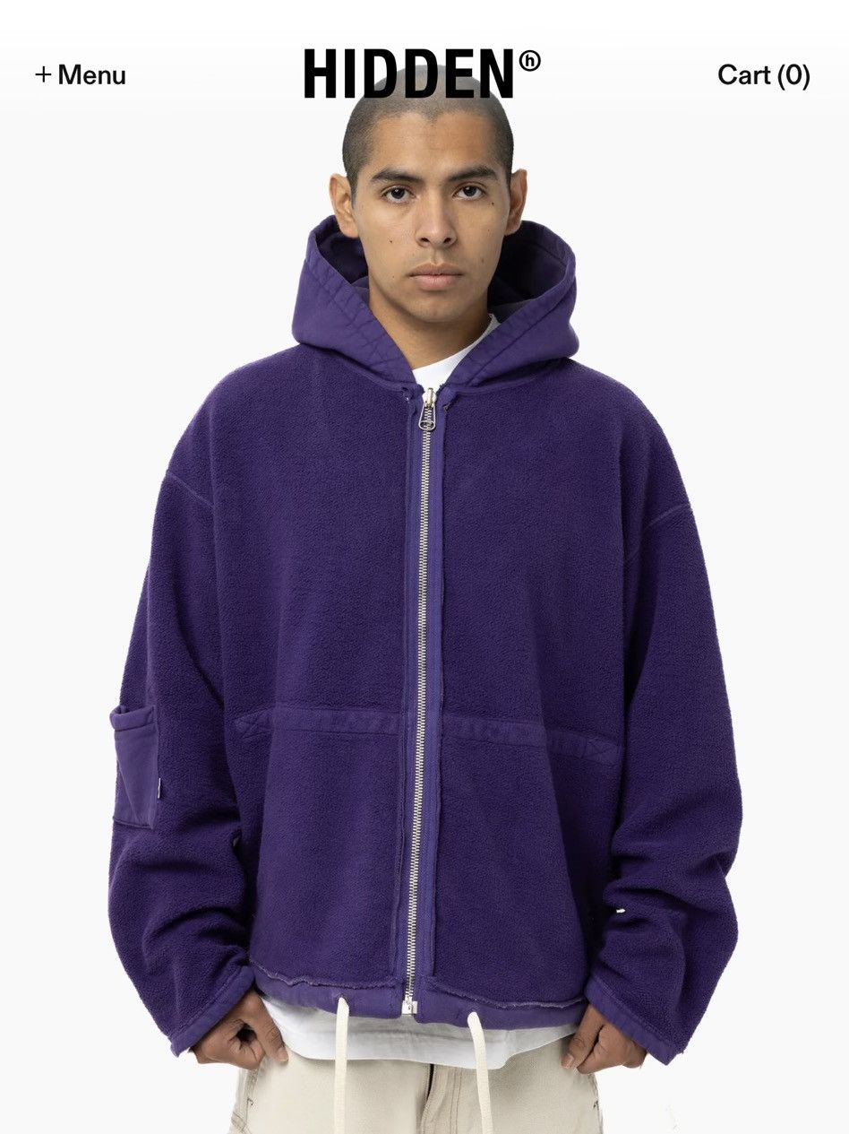 HIDDEN Hidden NY Zip Reversible Hoodie Size US M / EU 48-50 / 2 - 1 Thumbnail