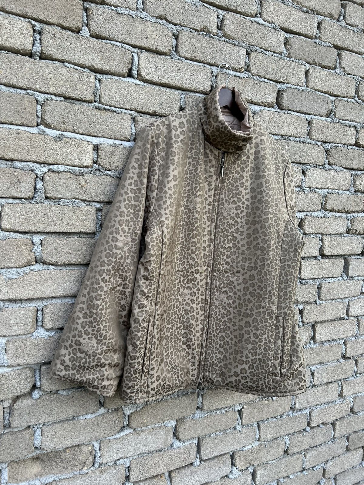 Krizia Krizia Leopard Fullprint Reversible Down Jacket Size XL / US 12-14 / IT 48-50 - 3 Thumbnail