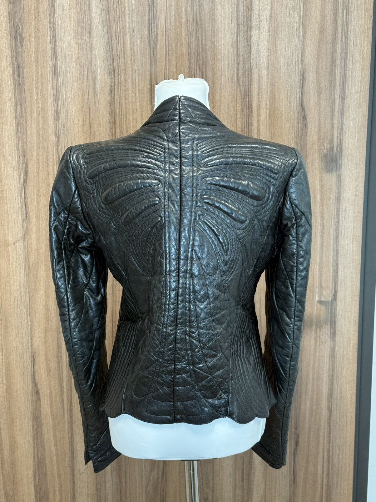 Roberto Cavalli Roberto Cavalli opium avant garde leather jacket Size S / US 4 / IT 40 - 2 Thumbnail