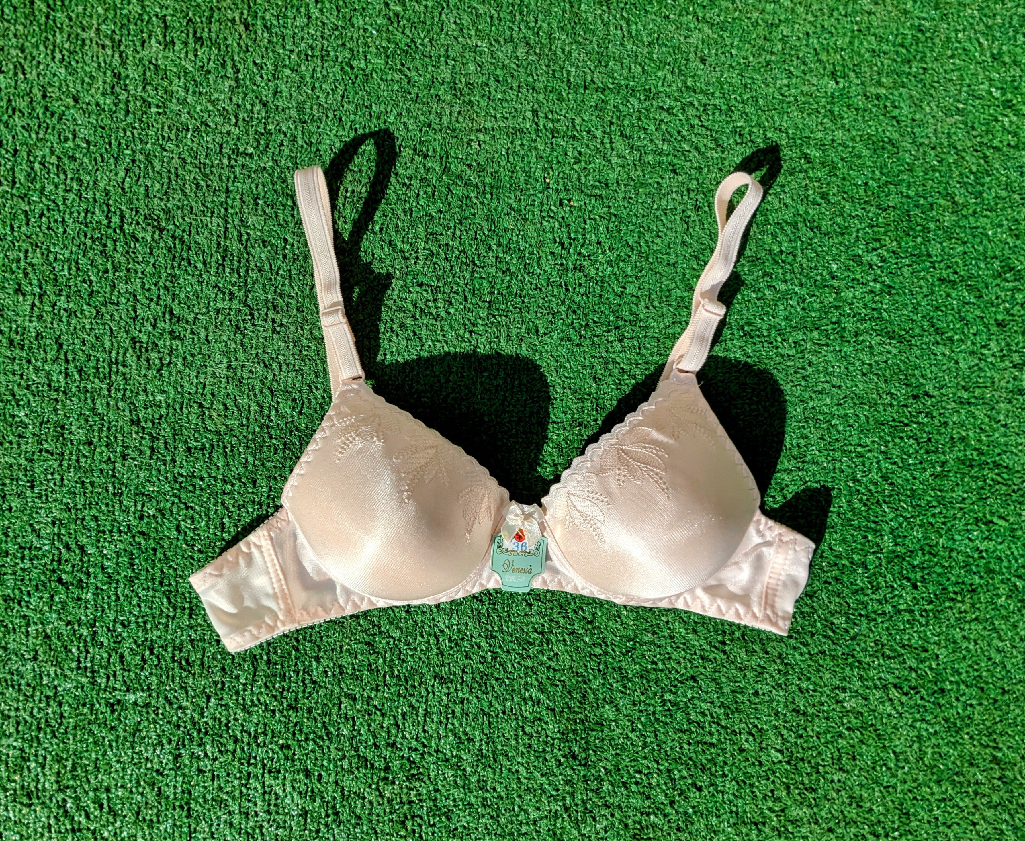 Vintage Retro Petite Rockabilly Sz36 Bcup Wireless Pin-Up Bra Size ONE SIZE - 8 Thumbnail