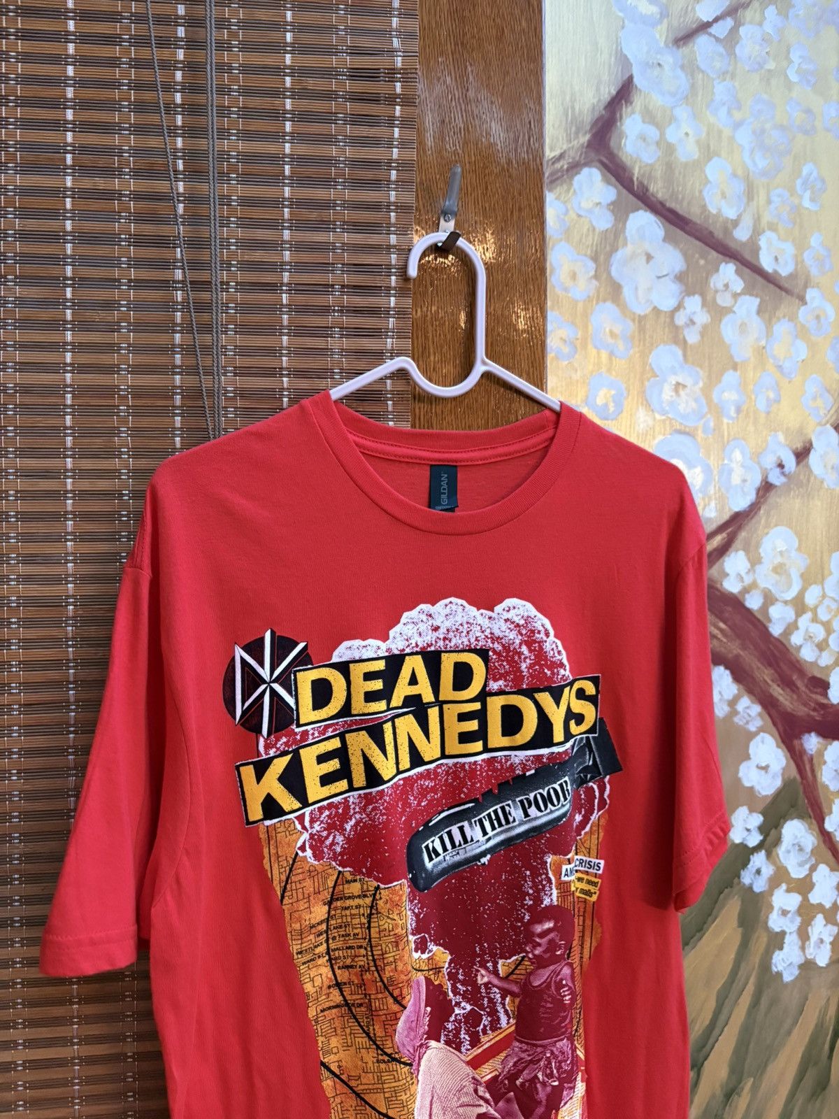 Dead Kennedys 2011 Dead Kennedys Kill The Poor Red T-Shirt Size M Size US M / EU 48-50 / 2 - 3 Thumbnail