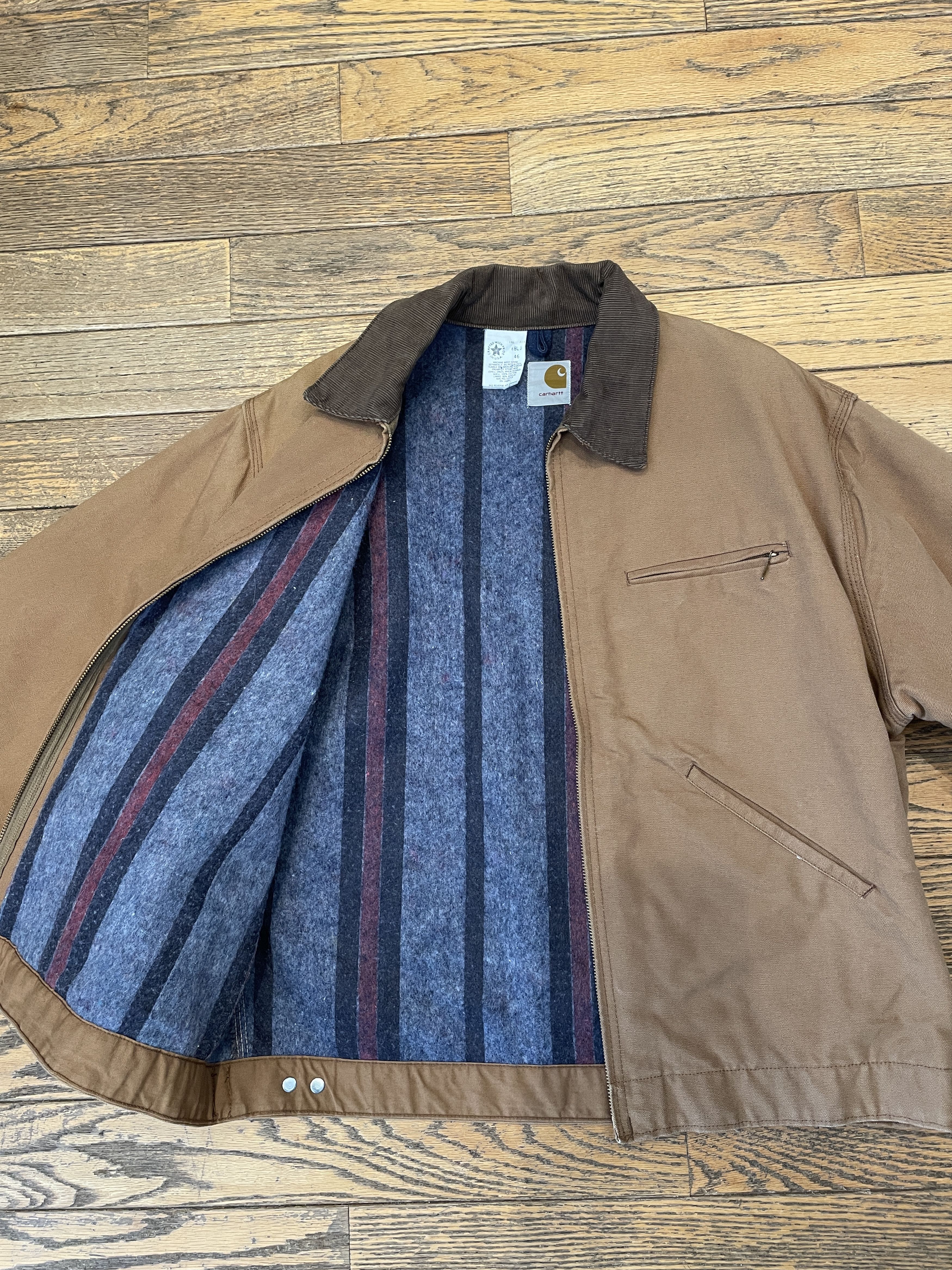 Carhartt Detroit Jacket Size US L / EU 52-54 / 3 - 3 Thumbnail