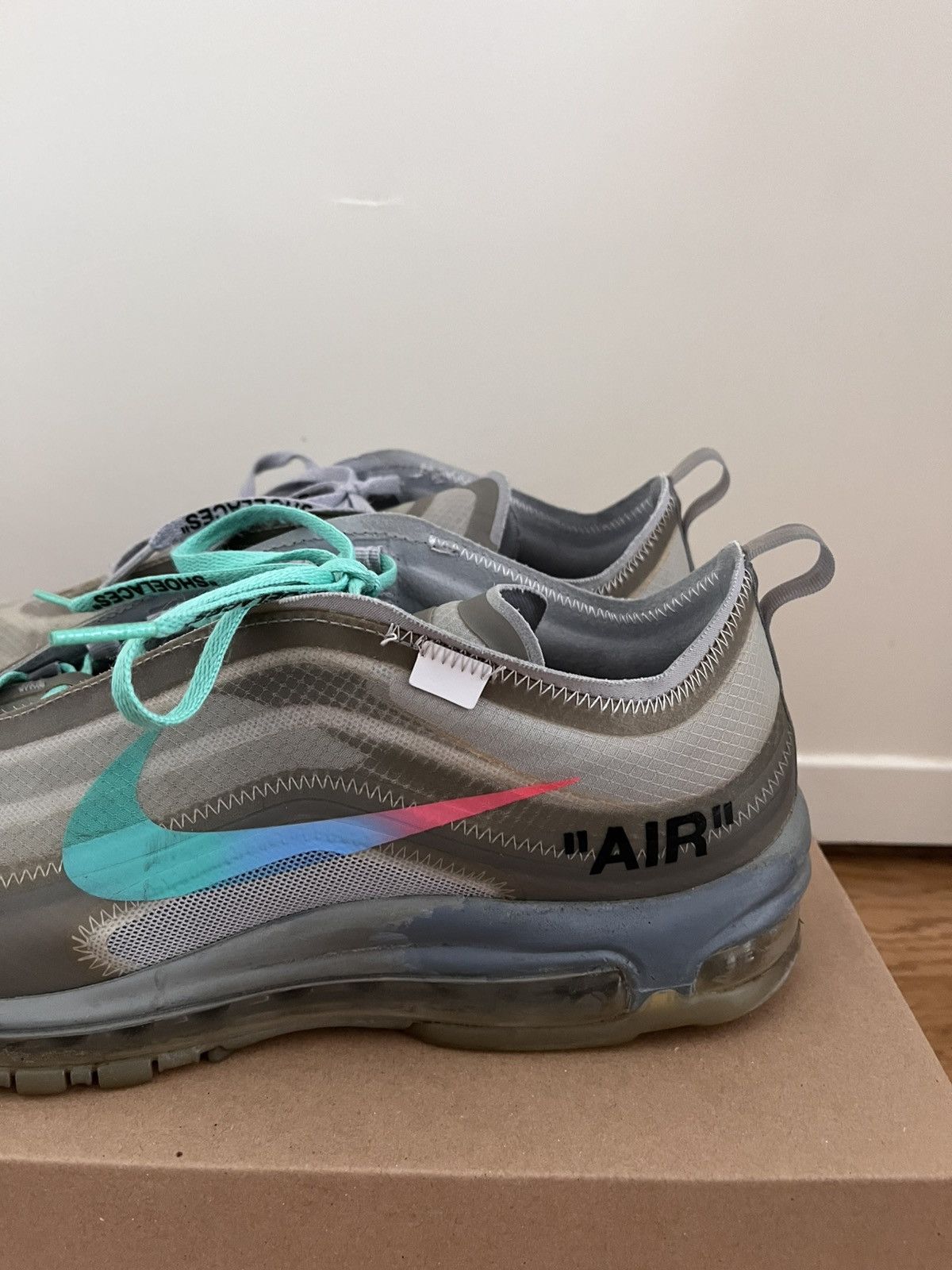 Nike Air max 97 Menta Size US 11.5 / EU 44-45 - 2 Thumbnail