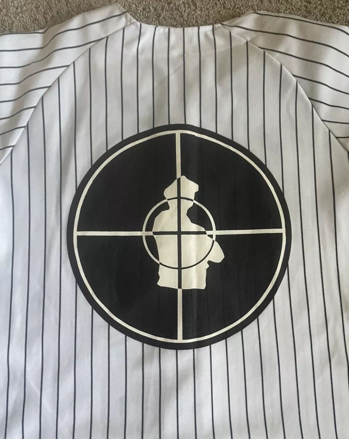Rap Tees RARE 90’s public enemy rapp style baseball jersey asiatic Size US L / EU 52-54 / 3 - 6 Thumbnail