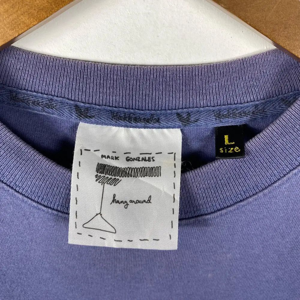 Japanese Brand MARK GONZALES I Wonna Run You Over Lets Meet Somewher Privat Size US L / EU 52-54 / 3 - 7 Thumbnail