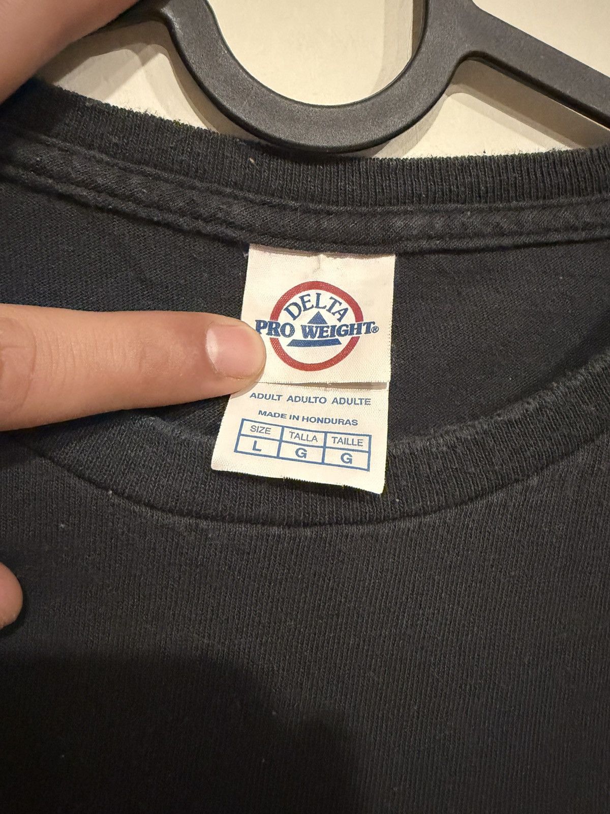 Delta Vintage Humour tshirt Size US L / EU 52-54 / 3 - 3 Thumbnail
