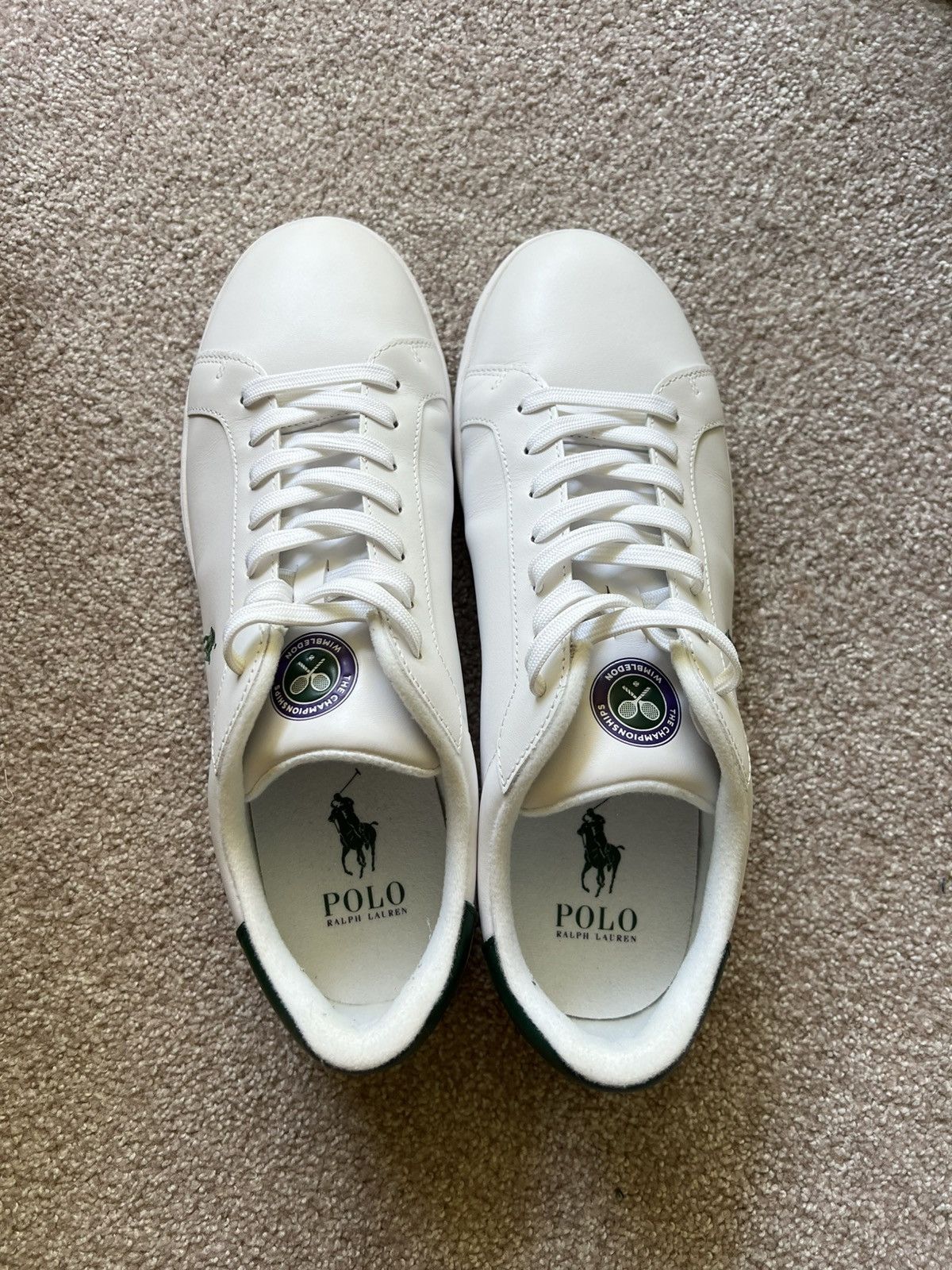 Polo Ralph Lauren × Ralph Lauren The Championship Wimbledon Polo Sneakers Size US 11 / EU 44 - 2 Thumbnail