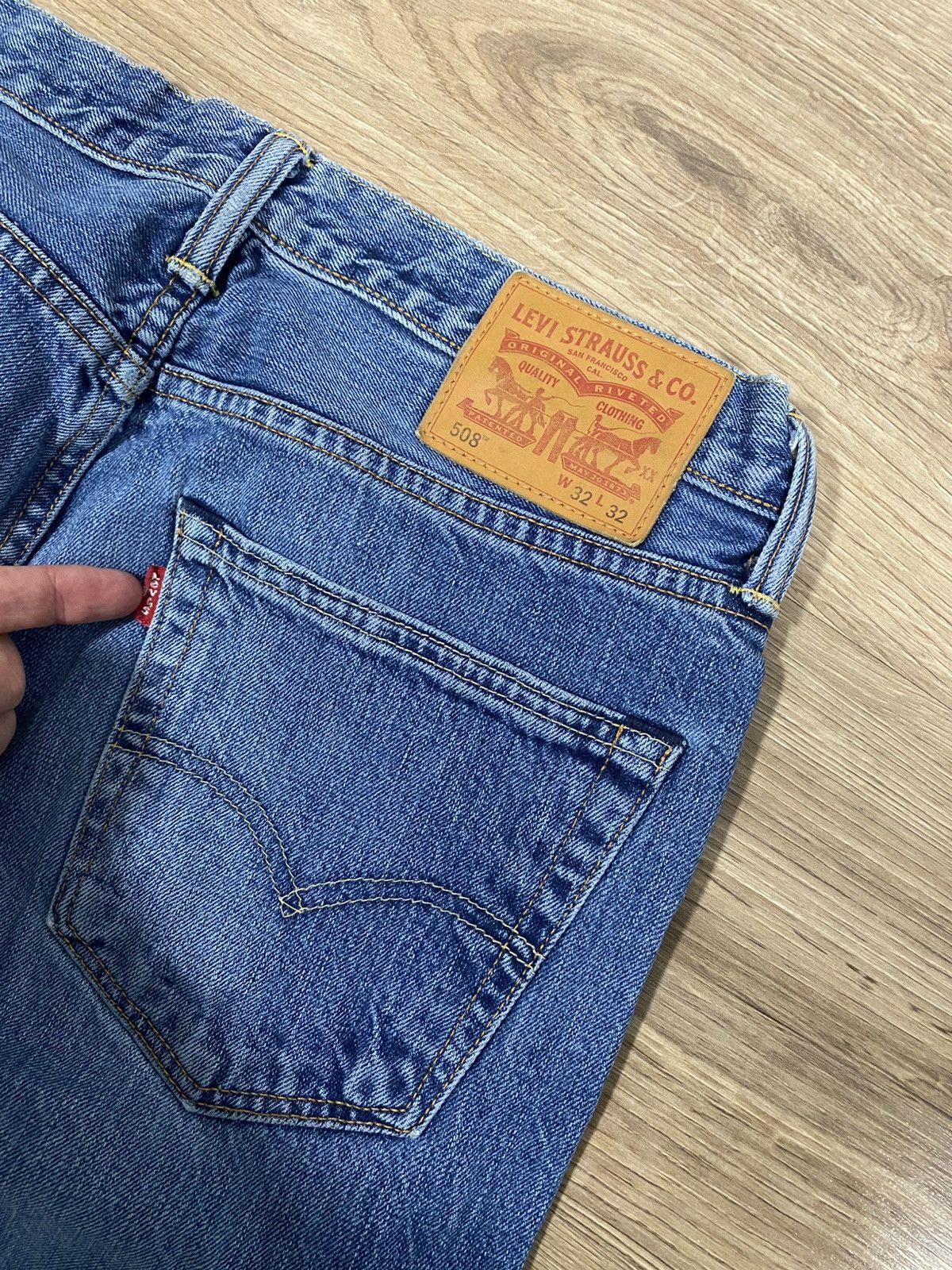 Levi's Levi’s 508 Selvage Denim Jeans Size: W32 L32 Size US 32 / EU 48 - 13 Thumbnail