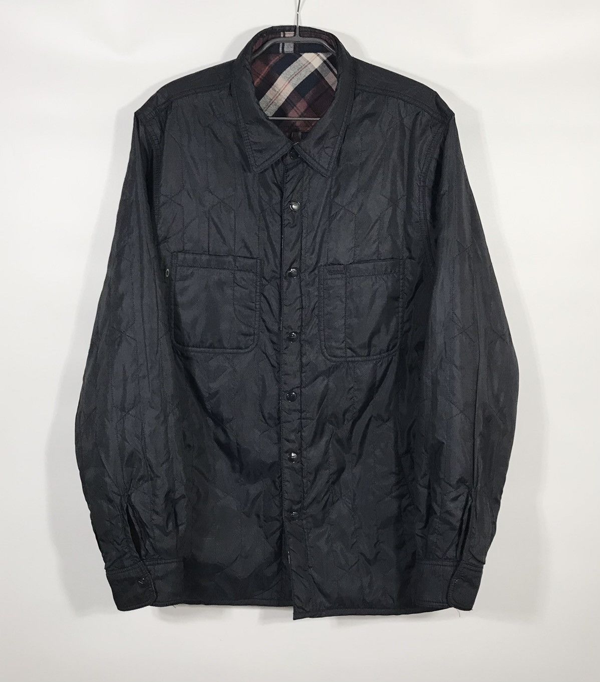 Oakley Oakley Vintage Mens Button Up Overshirt Reversible Size M Size US M / EU 48-50 / 2 - 2 Thumbnail