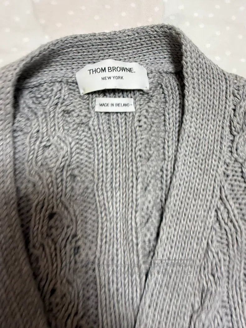 Thom Browne Thom Browne Gray Tweed Knit Cardigan Size US L / EU 52-54 / 3 - 3 Thumbnail