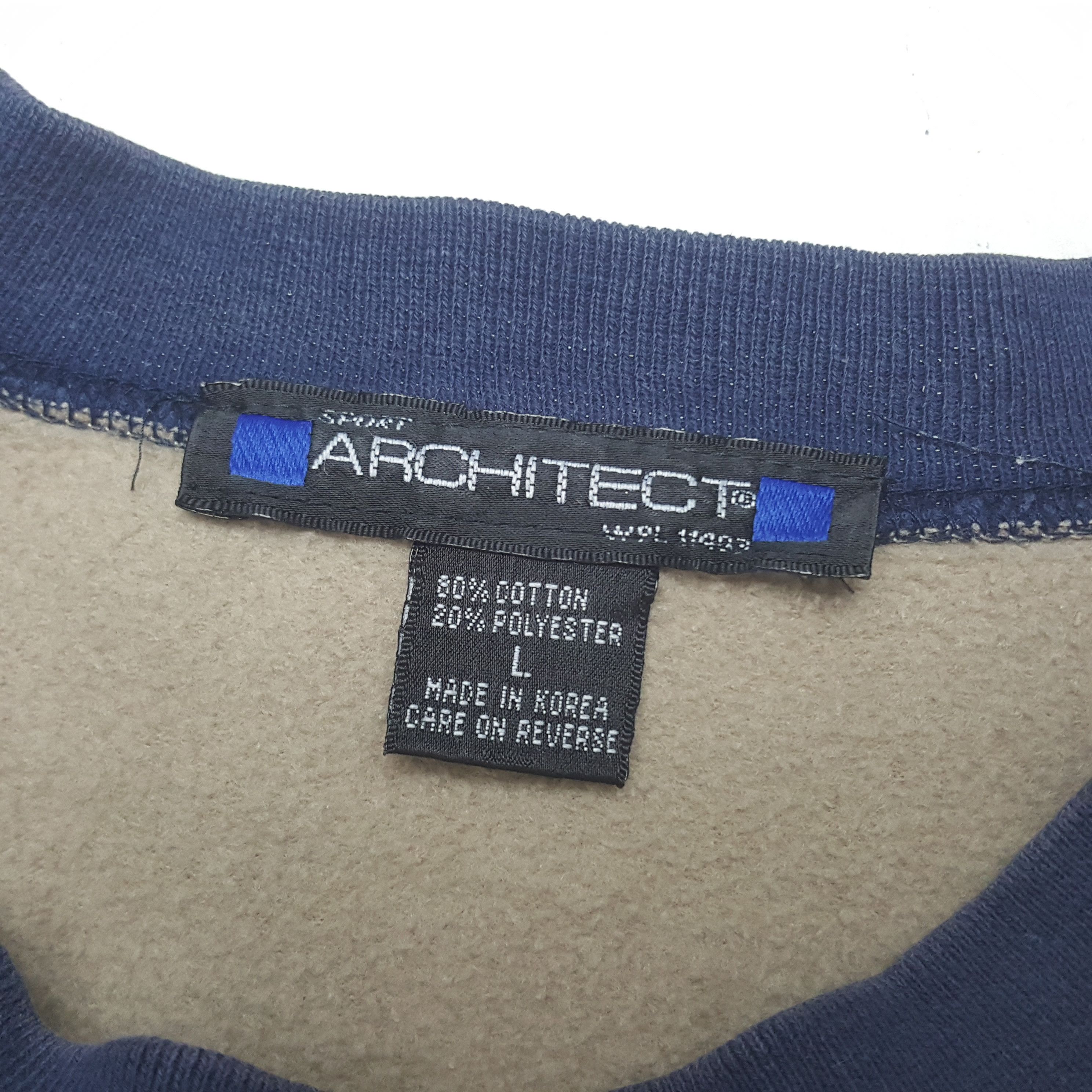 Architect Vintage ARCHITECT Embroidery Golf Sport Sweatshirt C293N17 Size US L / EU 52-54 / 3 - 4 Thumbnail