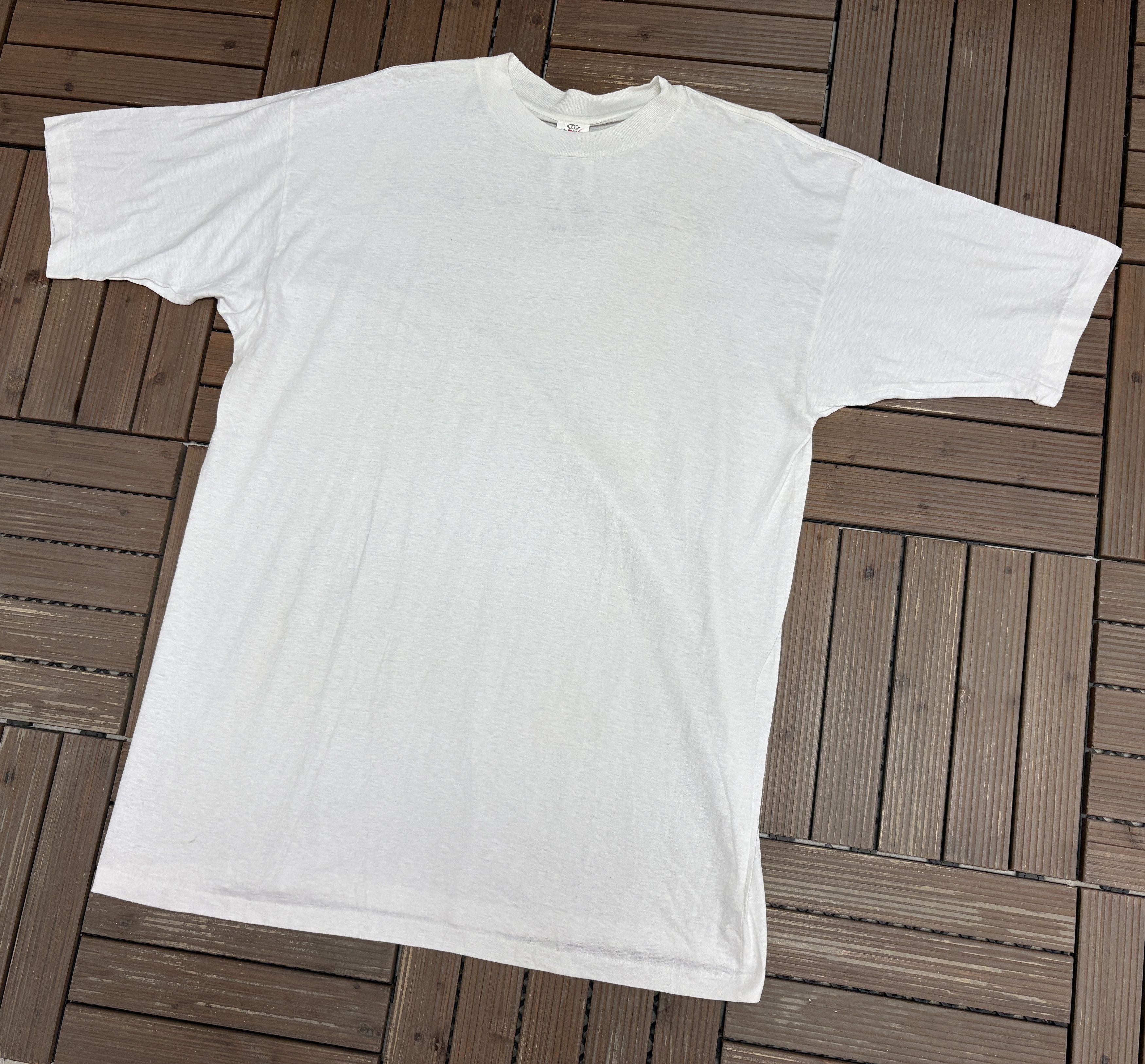 Vintage Friends Sitcom Vintage 90s White Promo T-Shirt Tee Size US XL / EU 56 / 4 - 5 Thumbnail