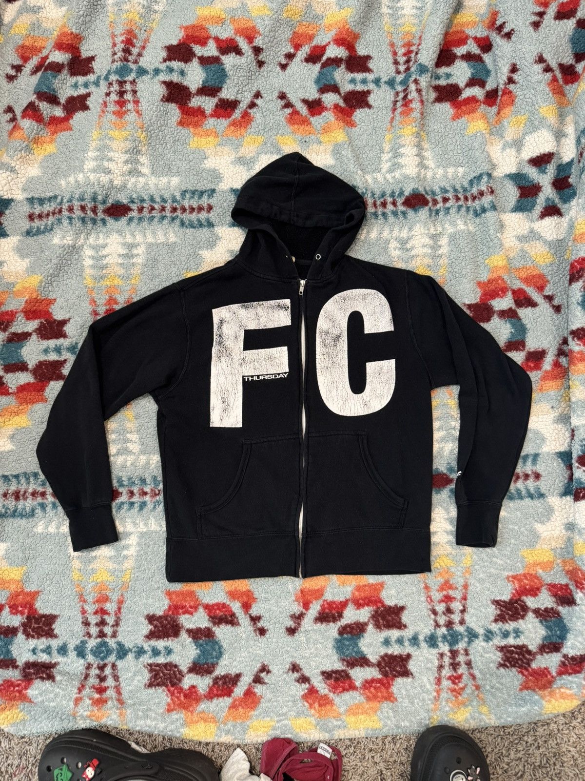 Vintage Vintage Thursday Band Hoodie Full Collapse Emo Hardcore Size US M / EU 48-50 / 2 - 2 Thumbnail