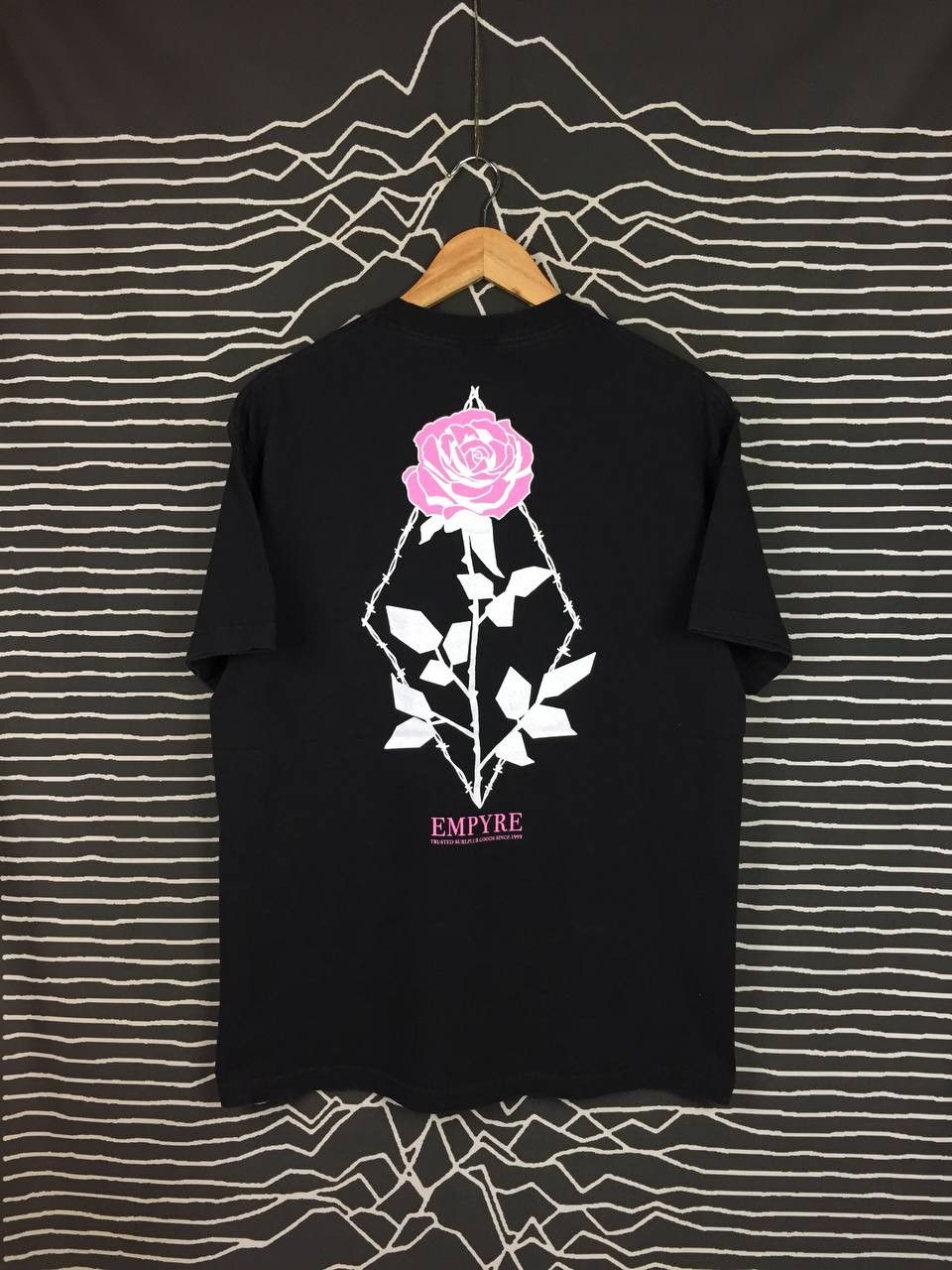 Empyre × Vintage Empyre Clothing Eden Flora Rose Black Tee Size US L / EU 52-54 / 3 - 2 Thumbnail