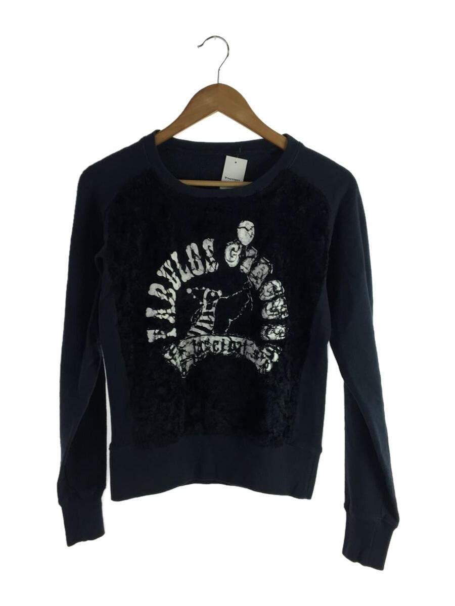 image of Kapital Fuzzy Sweater in Navy, Men's (Size Small)