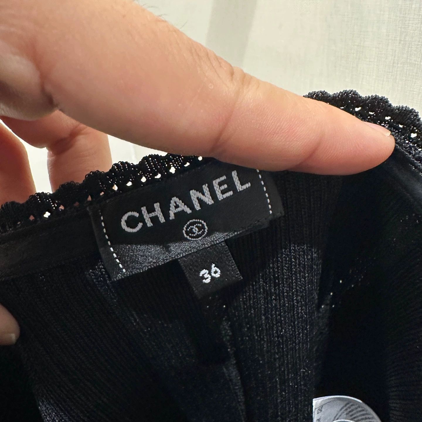 Chanel Chanel may208 26C Crystal Halter Neck Camisole 36 Silk Size XS / US 0-2 / IT 36-38 - 4 Thumbnail