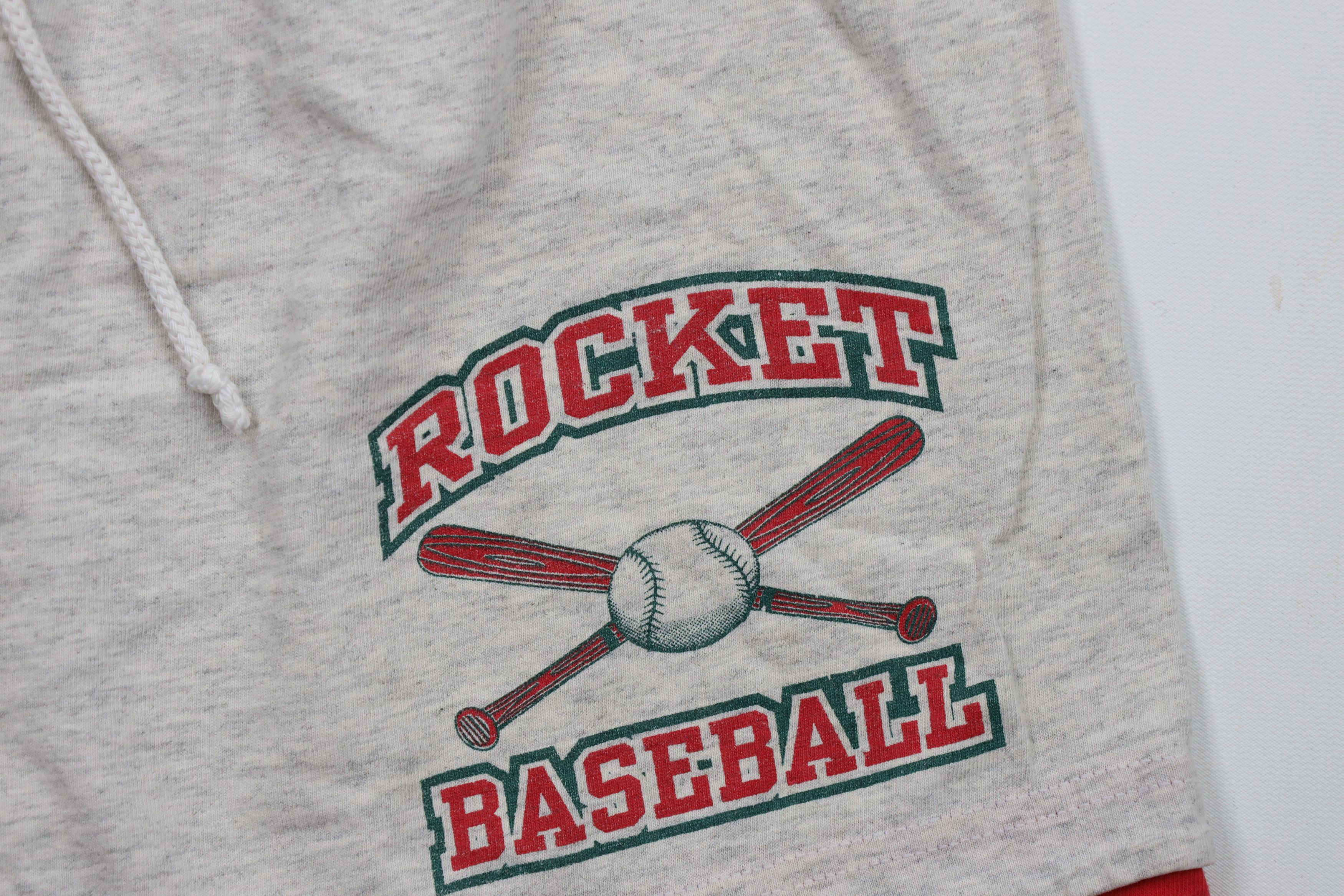 Vintage Vintage 90s Streetwear Layered Rocket Baseball Shorts USA Size US 36 / EU 52 - 5 Thumbnail