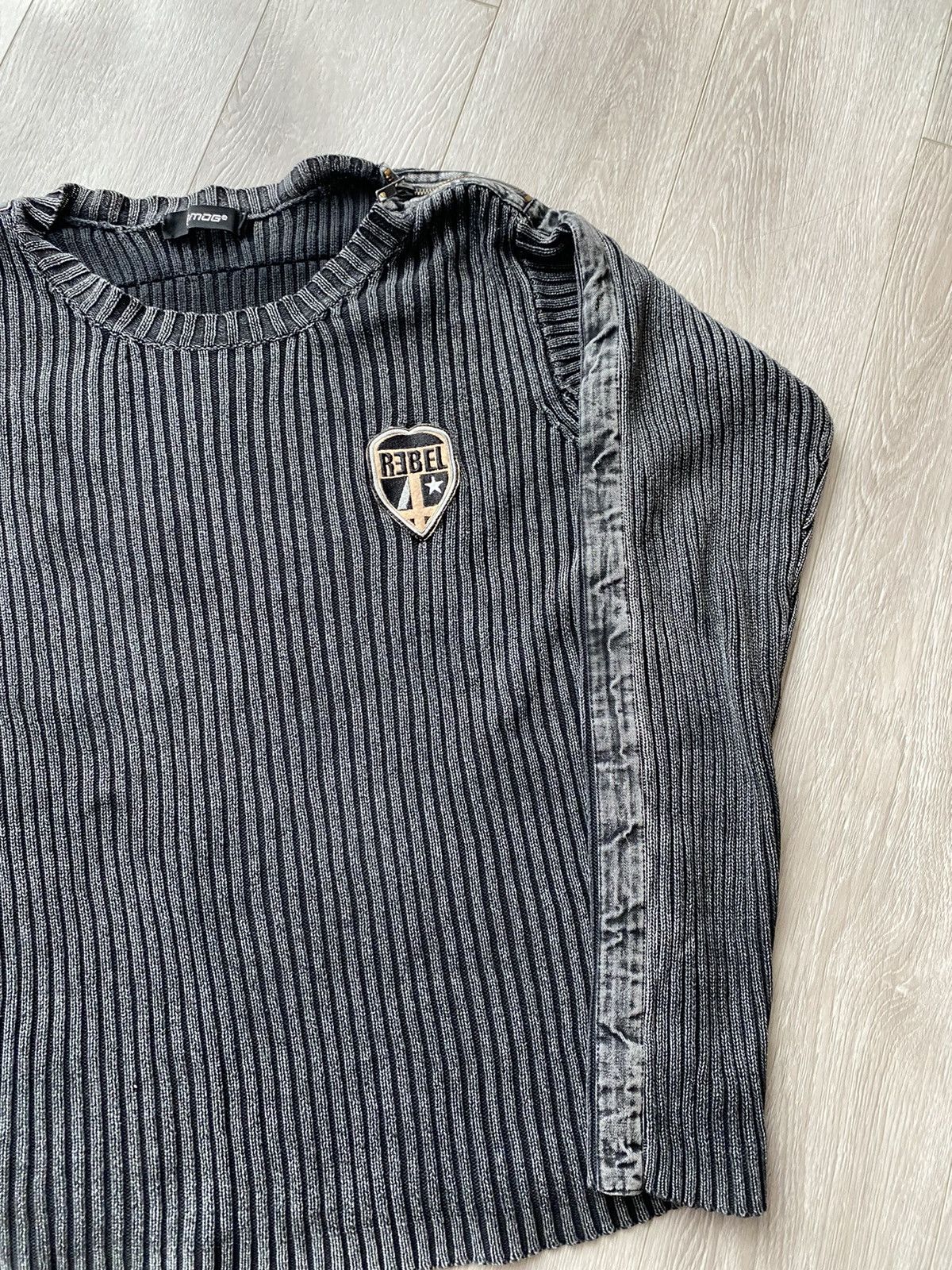 20471120 Amazing Vintage Ice Washed Knit Sweater Size US M / EU 48-50 / 2 - 4 Thumbnail