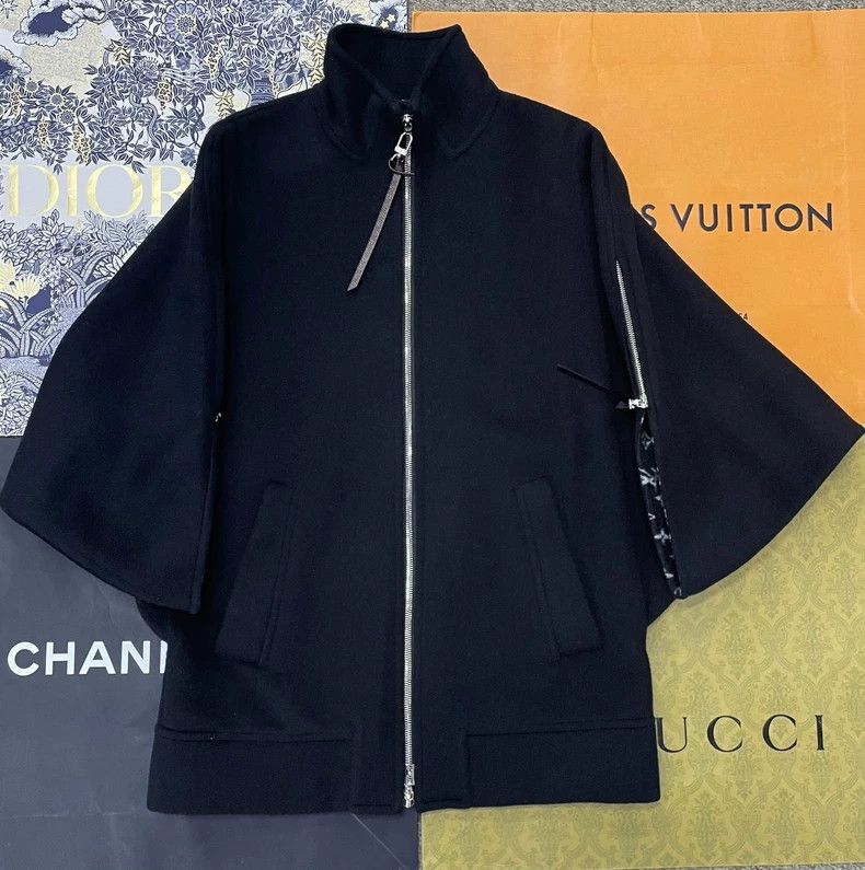 Louis Vuitton Louis Vuitton Reversible Wool Zip Coat Size US XS / EU 42 / 0 - 1 Thumbnail
