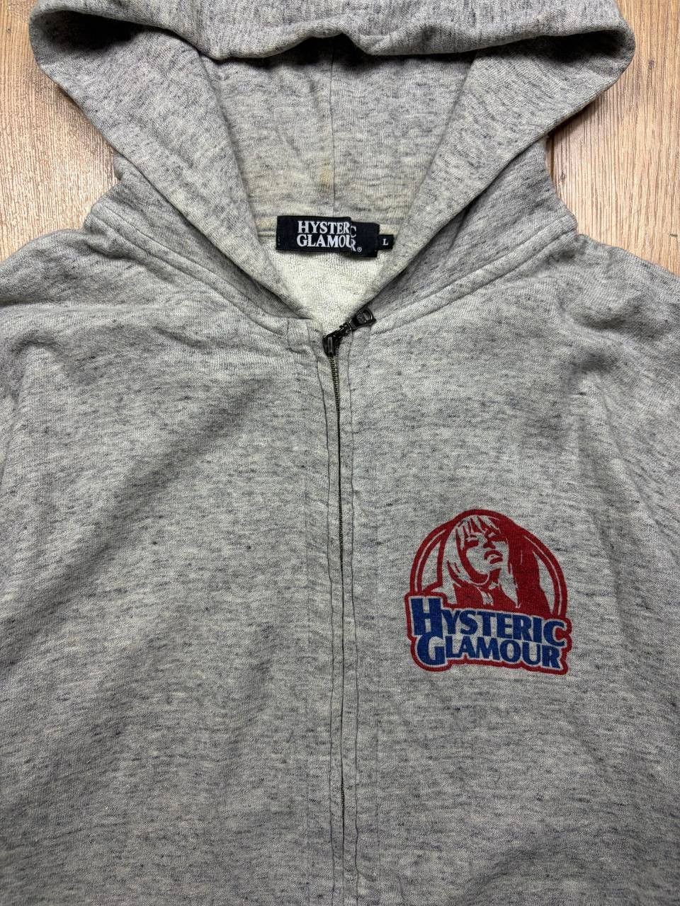 Hysteric Glamour HYSTERIC GLAMOUR ARCHIVE RARE ZIP HOODIE JAPAN Y2K Size US L / EU 52-54 / 3 - 3 Thumbnail