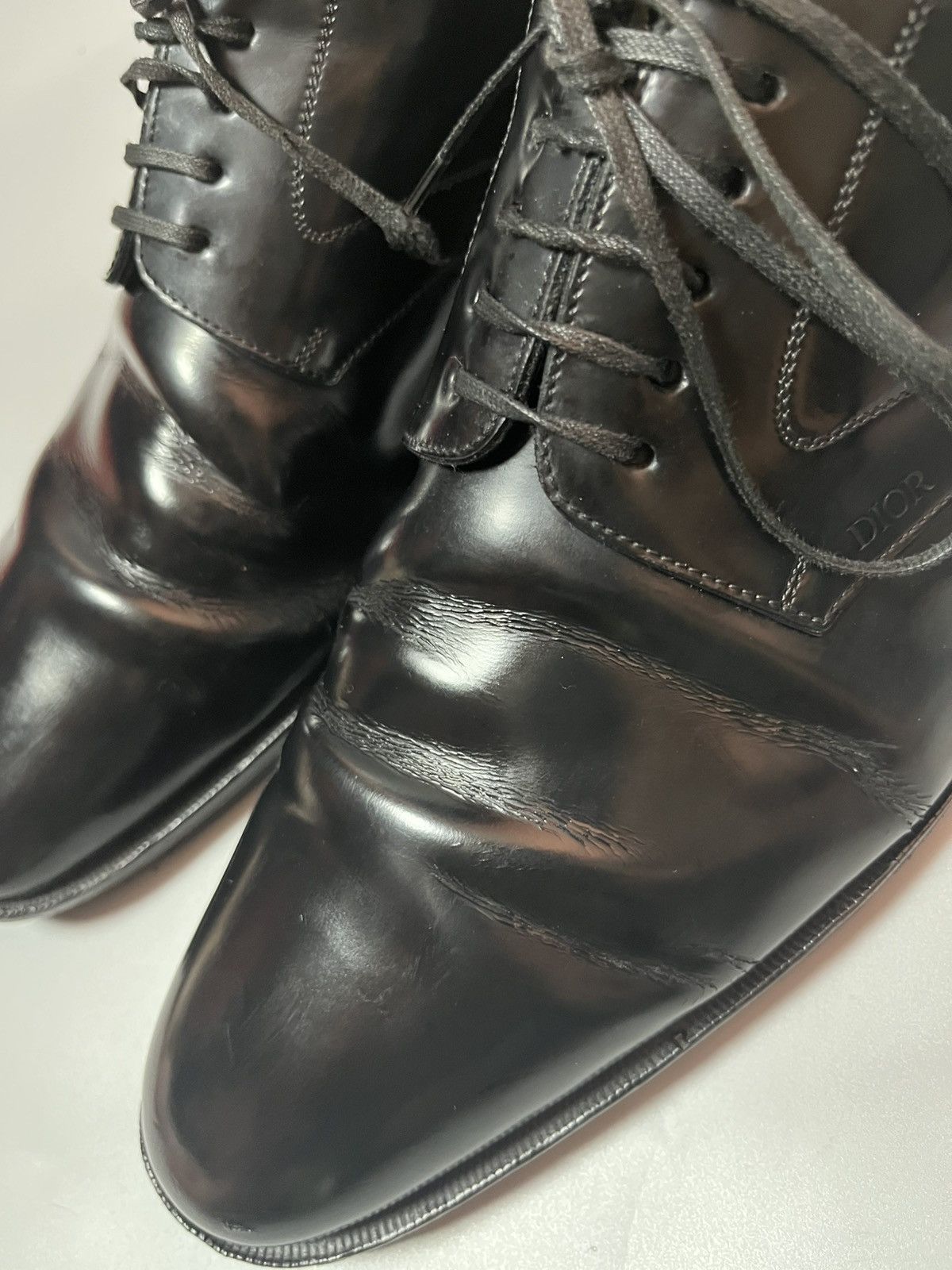 Dior Dior Timeless derby lace-up black shoes Size US 10 / EU 43 - 5 Thumbnail